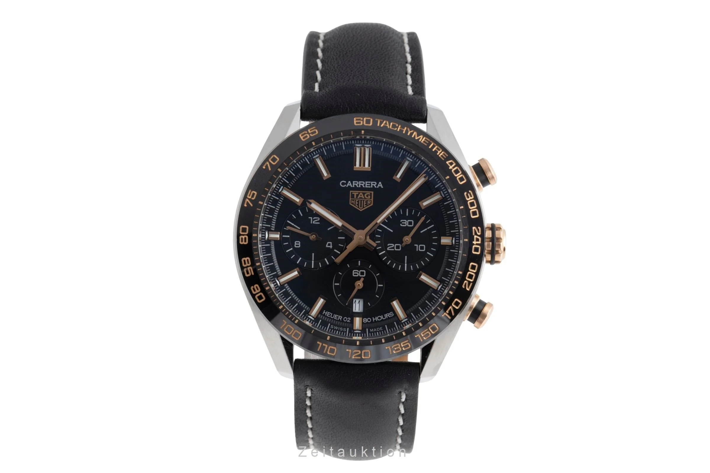 Tag Heuer Carrera chronograph steel / gold automatic men's watch CBN2A5A.FC6481 LP: 7800EUR  [2502690] - Image 5