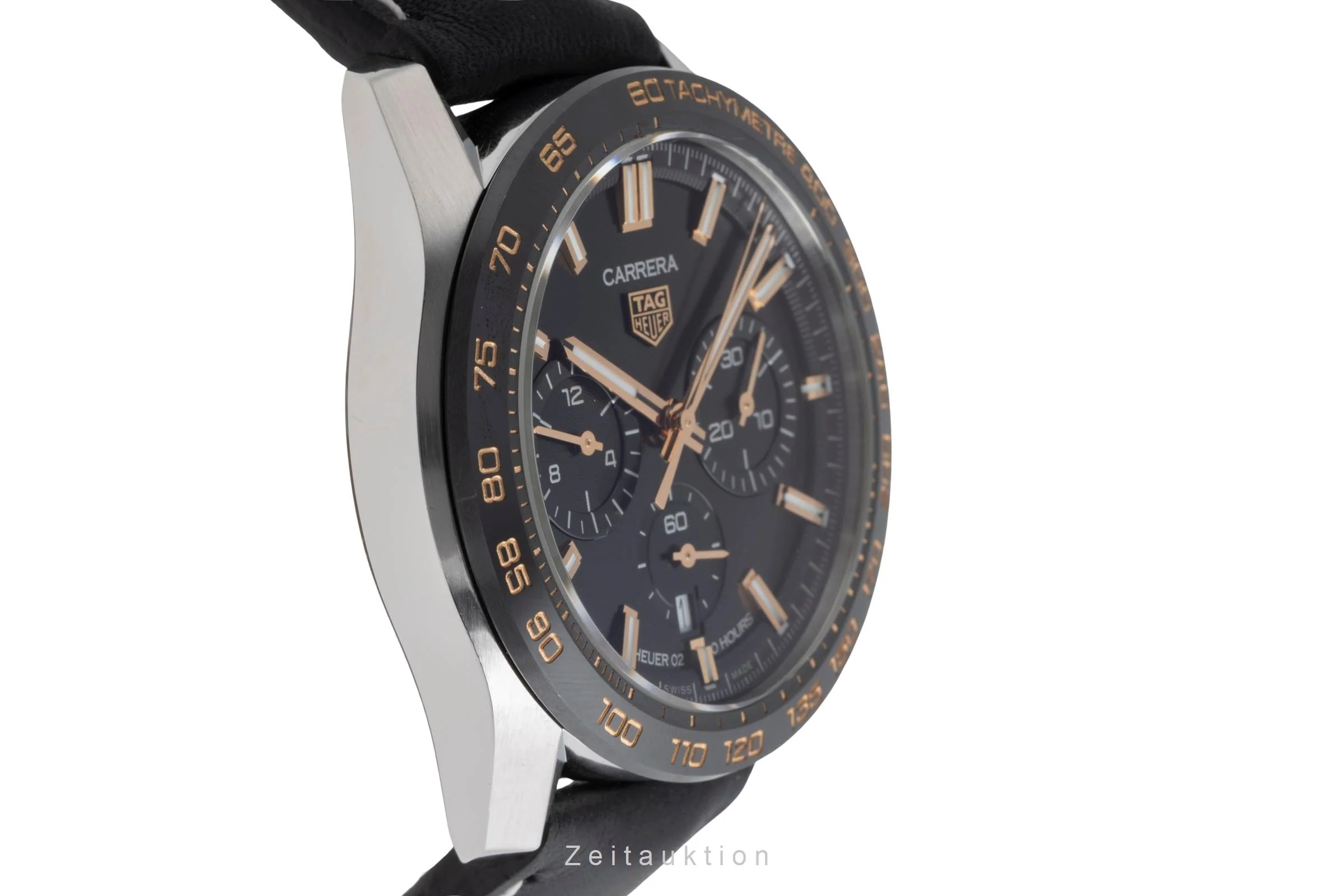 Tag Heuer Carrera chronograph steel / gold automatic men's watch CBN2A5A.FC6481 LP: 7800EUR  [2502690] - Image 8