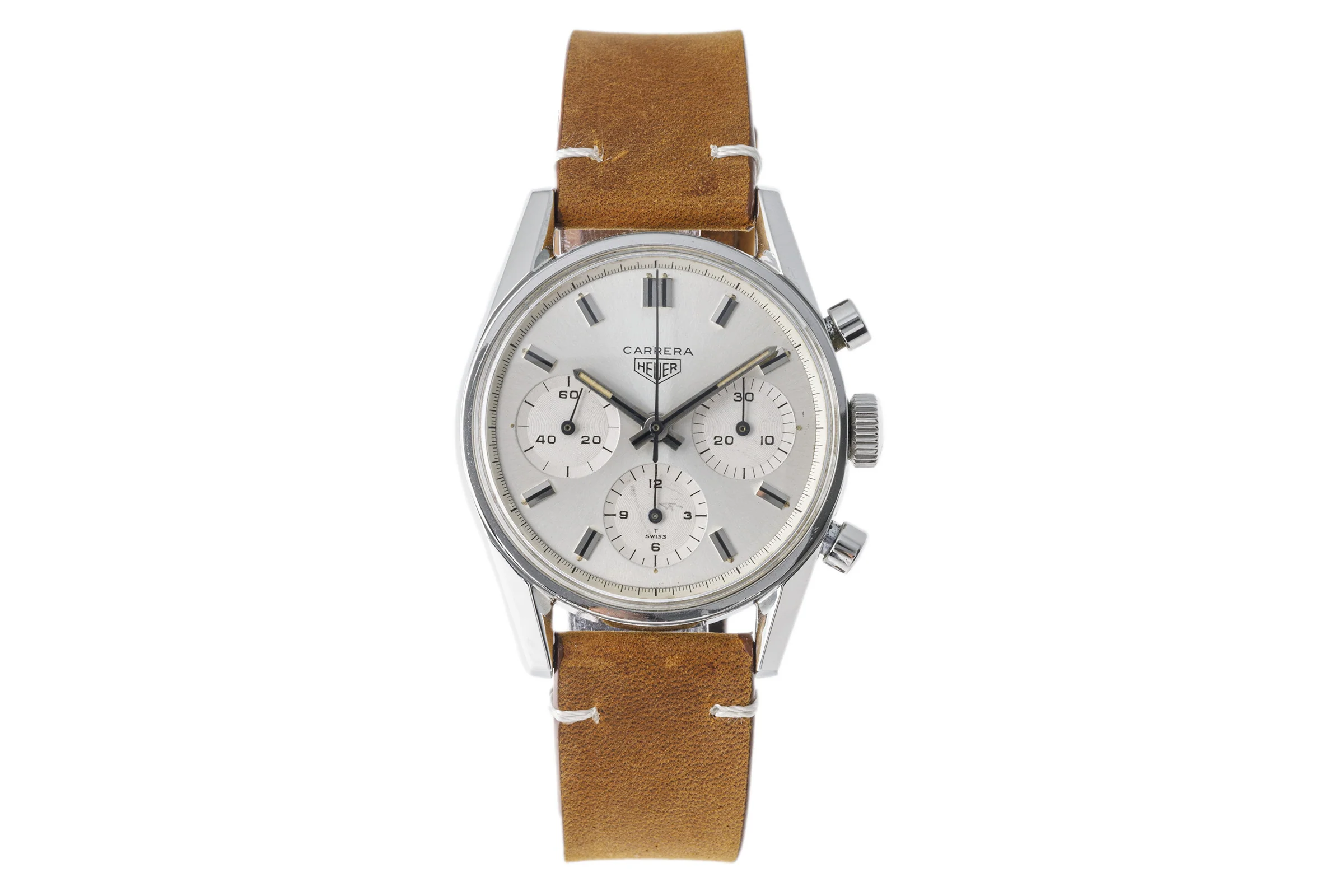 Tag Heuer Carrera chronograph steel manual winding men's watch 2447 LP: 0EUR  [2304164] - Image 4
