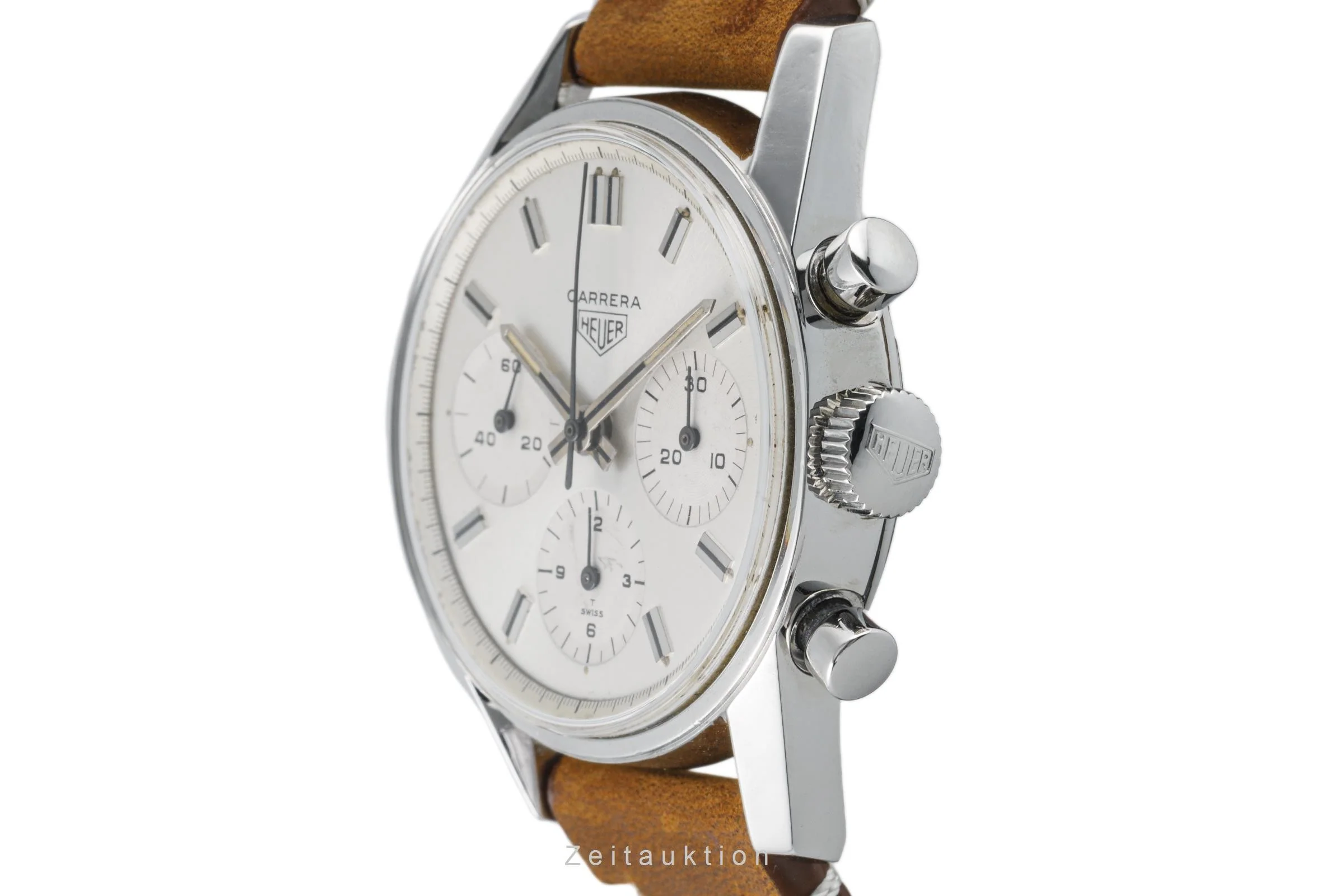 Tag Heuer Carrera chronograph steel manual winding men's watch 2447 LP: 0EUR  [2304164] - Image 6