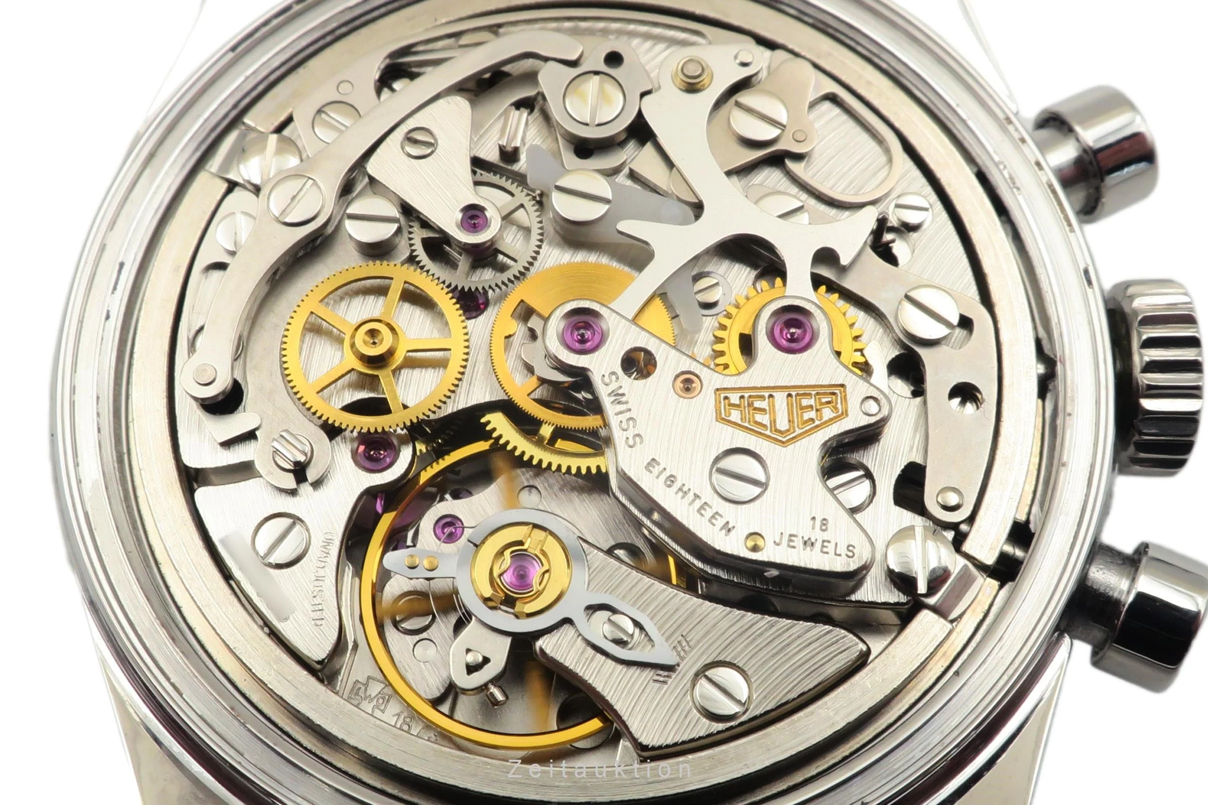 Tag Heuer Carrera chronograph steel manual winding men's watch CS3110  [2207460] - Image 13