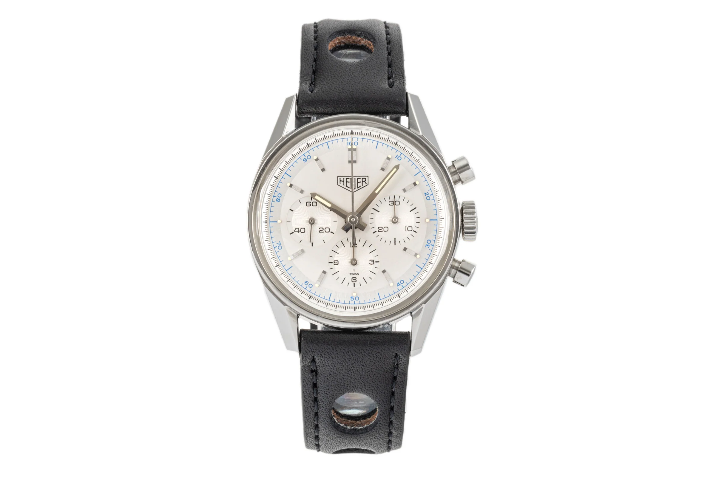 Tag Heuer Carrera chronograph steel manual winding men's watch CS3110  [2207460] - Image 4