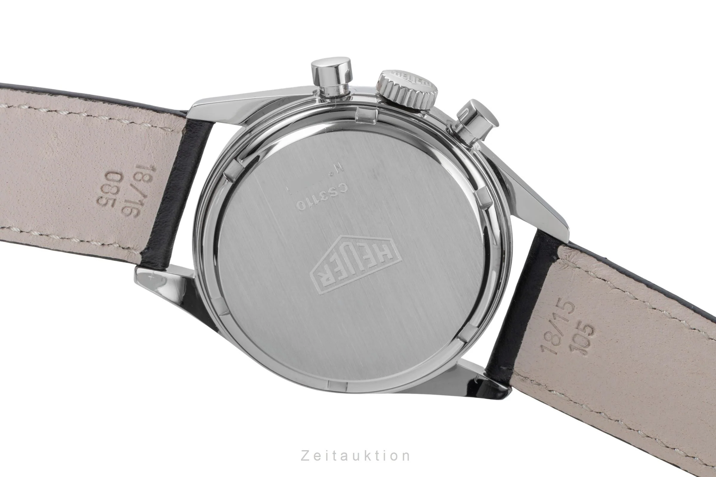 Tag Heuer Carrera chronograph steel manual winding men's watch CS3110.BC0726  [2506141] - Image 12