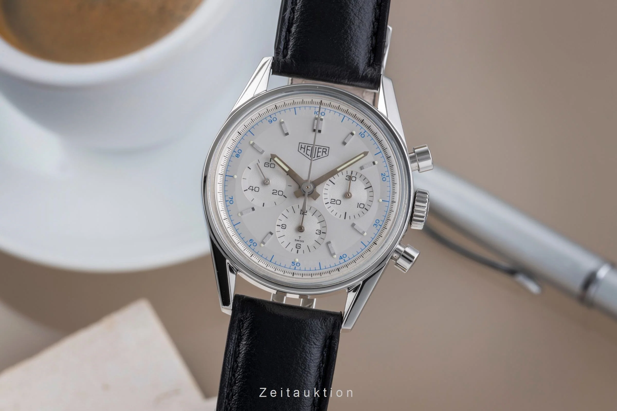 Tag Heuer Carrera chronograph steel manual winding men's watch CS3110.BC0726  [2506141] - Image 2