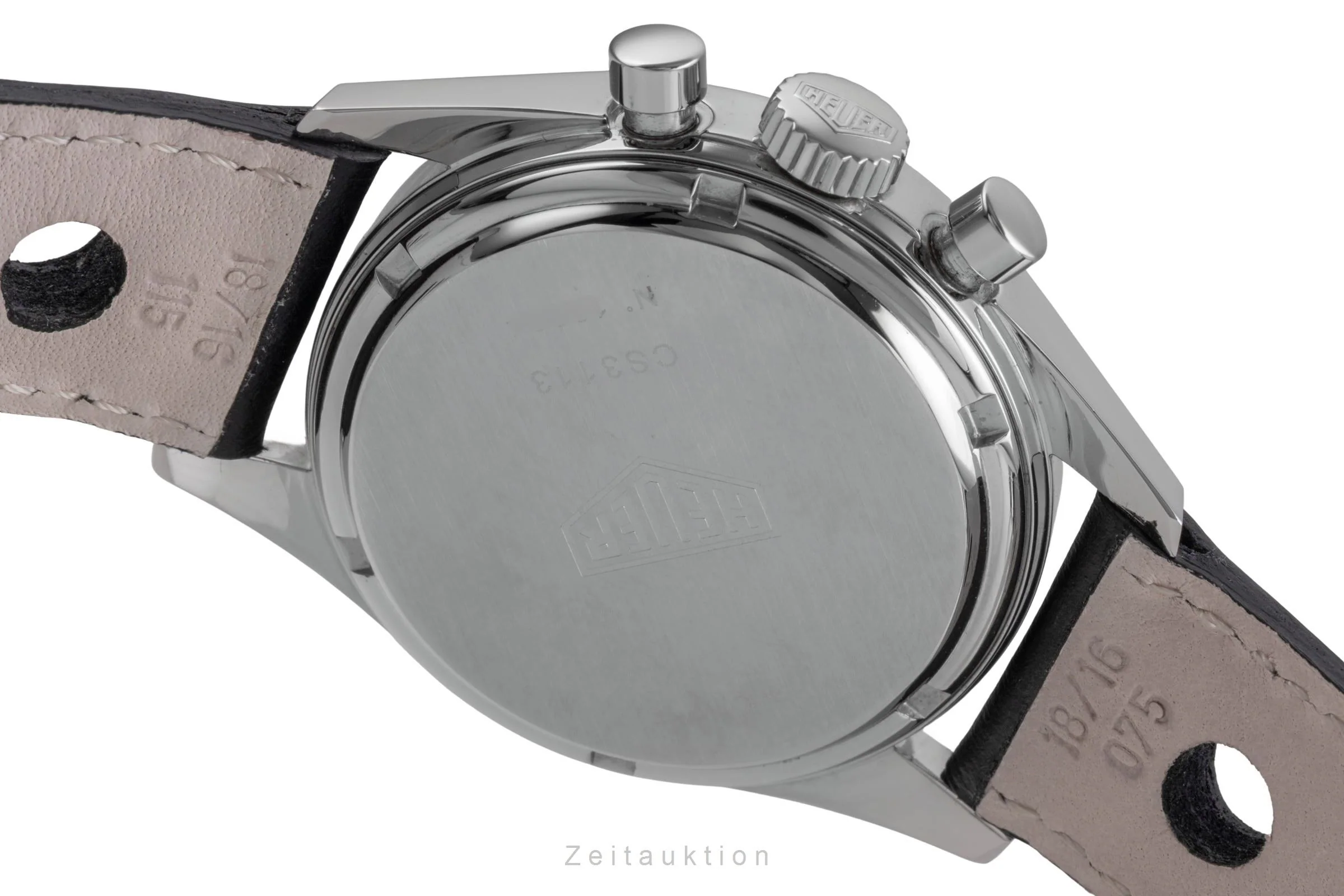 Tag Heuer Carrera chronograph steel manual winding men's watch CS3113.BC0726  [2505452] - Image 12
