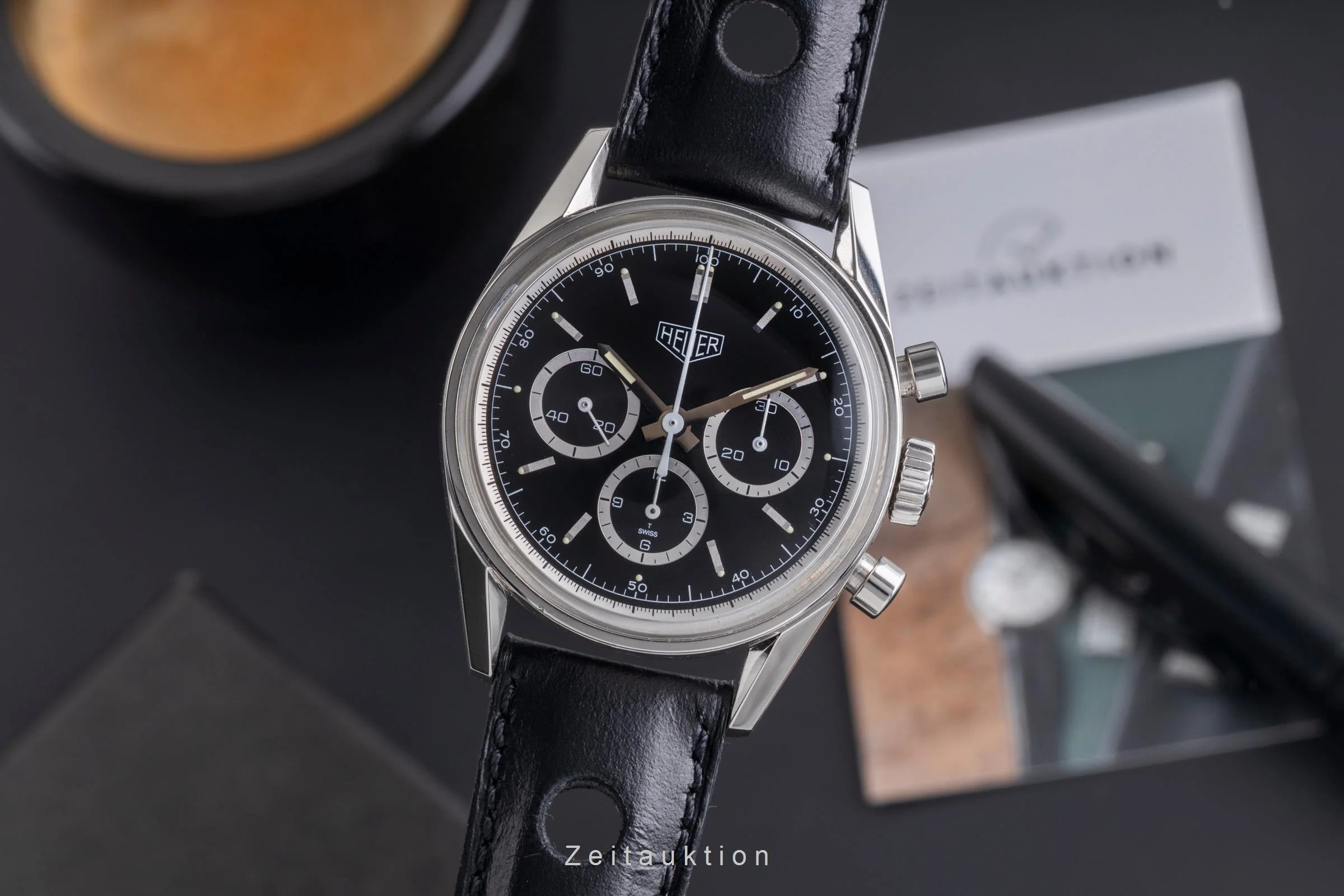 Tag Heuer Carrera chronograph steel manual winding men's watch CS3113.BC0726  [2505452] - Image 2