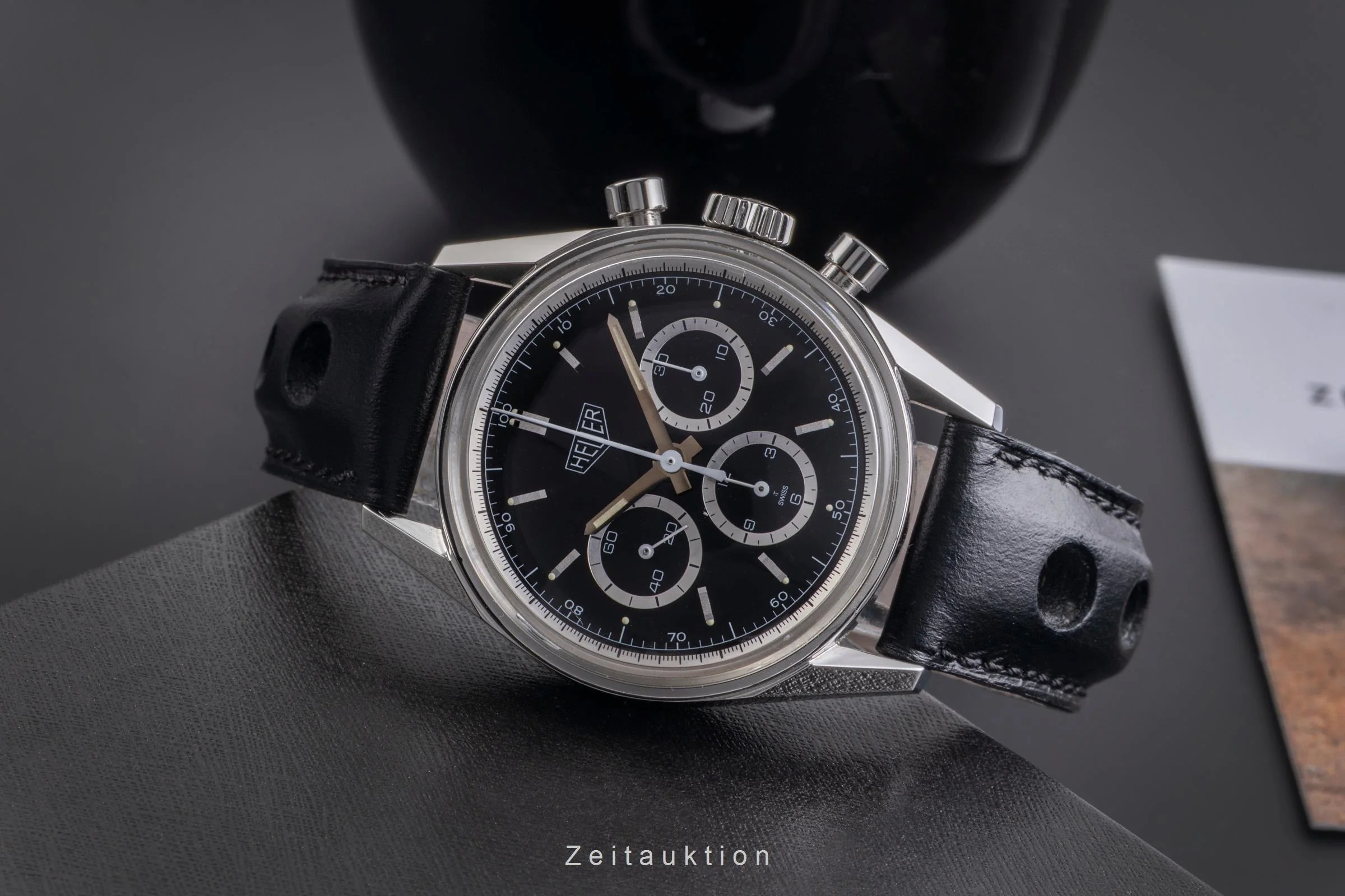Tag Heuer Carrera chronograph steel manual winding men's watch CS3113.BC0726  [2505452] - Image 3