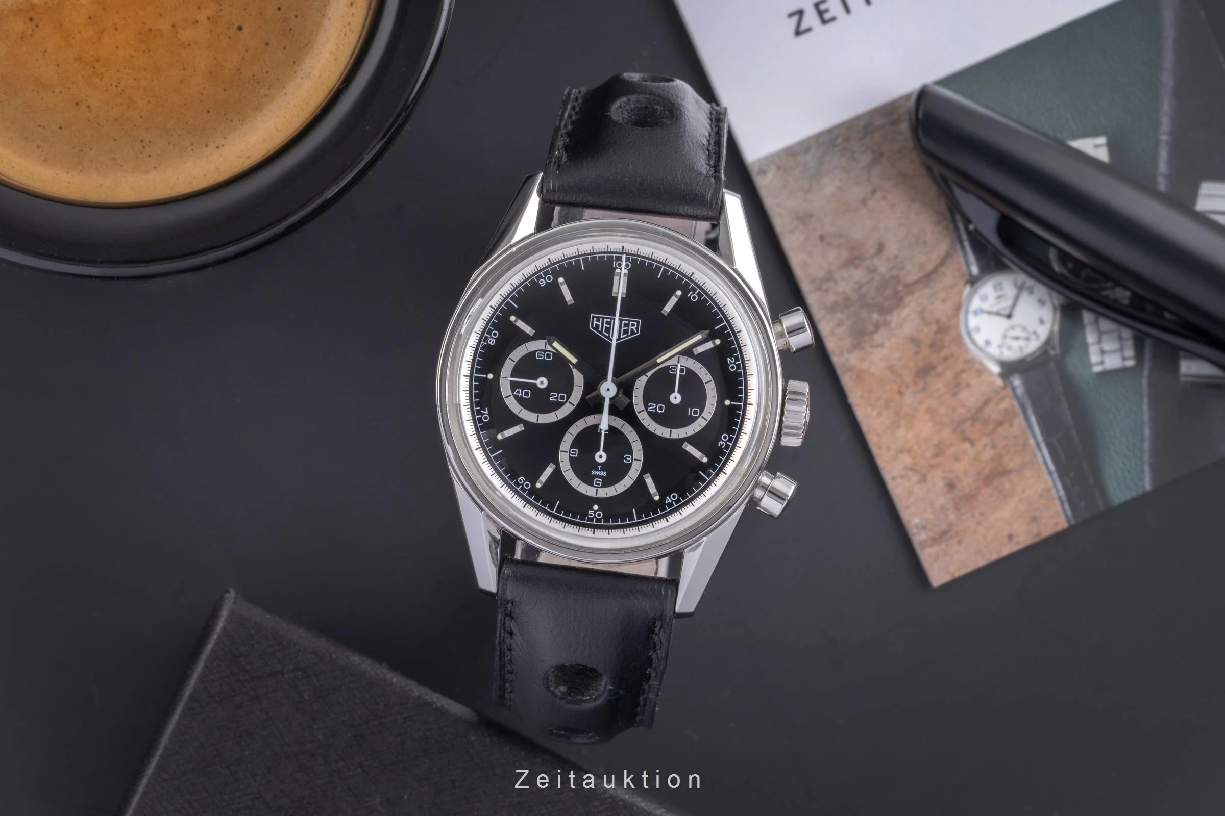 Tag Heuer Carrera chronograph steel manual winding men's watch CS3113.BC0726  [2505452] - Image 4