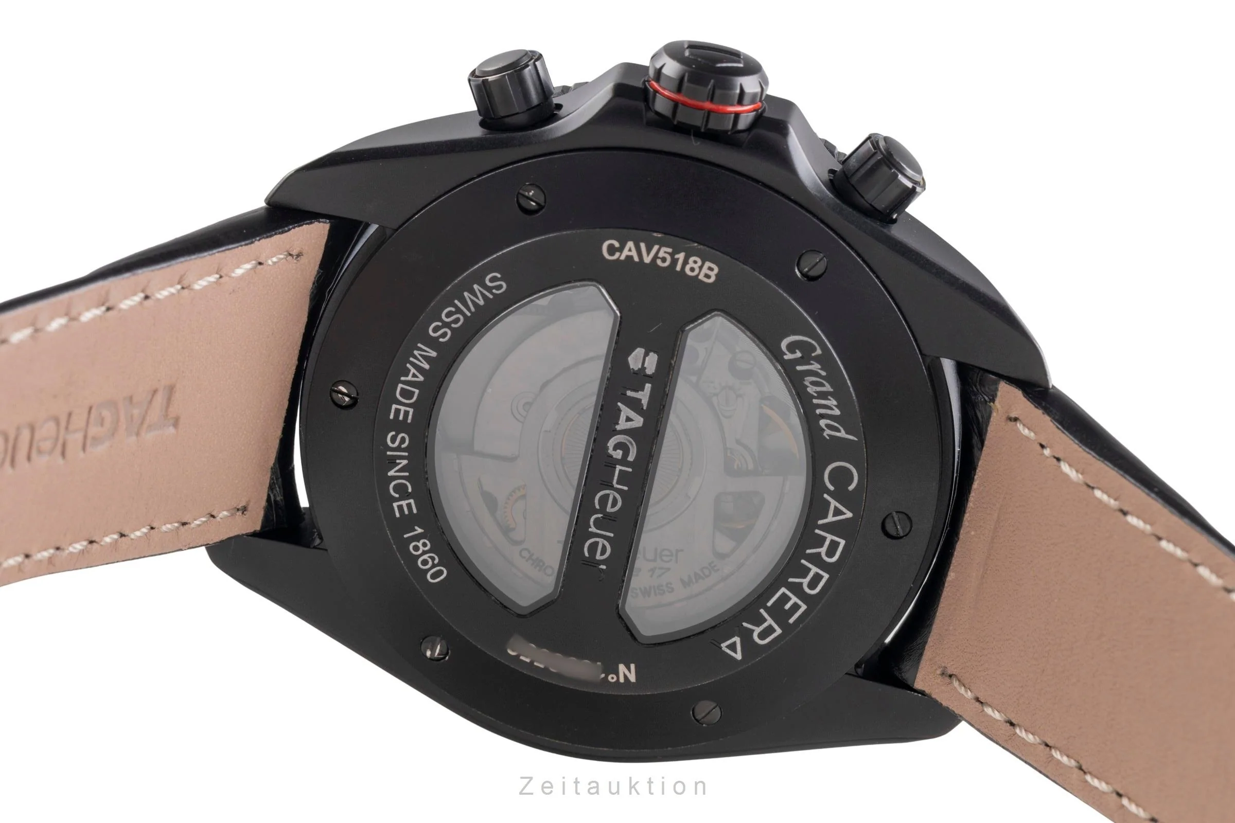 Tag Heuer Carrera chronograph titanium automatic men's watch CAV518B.FC6237	  [2504981] - Image 11