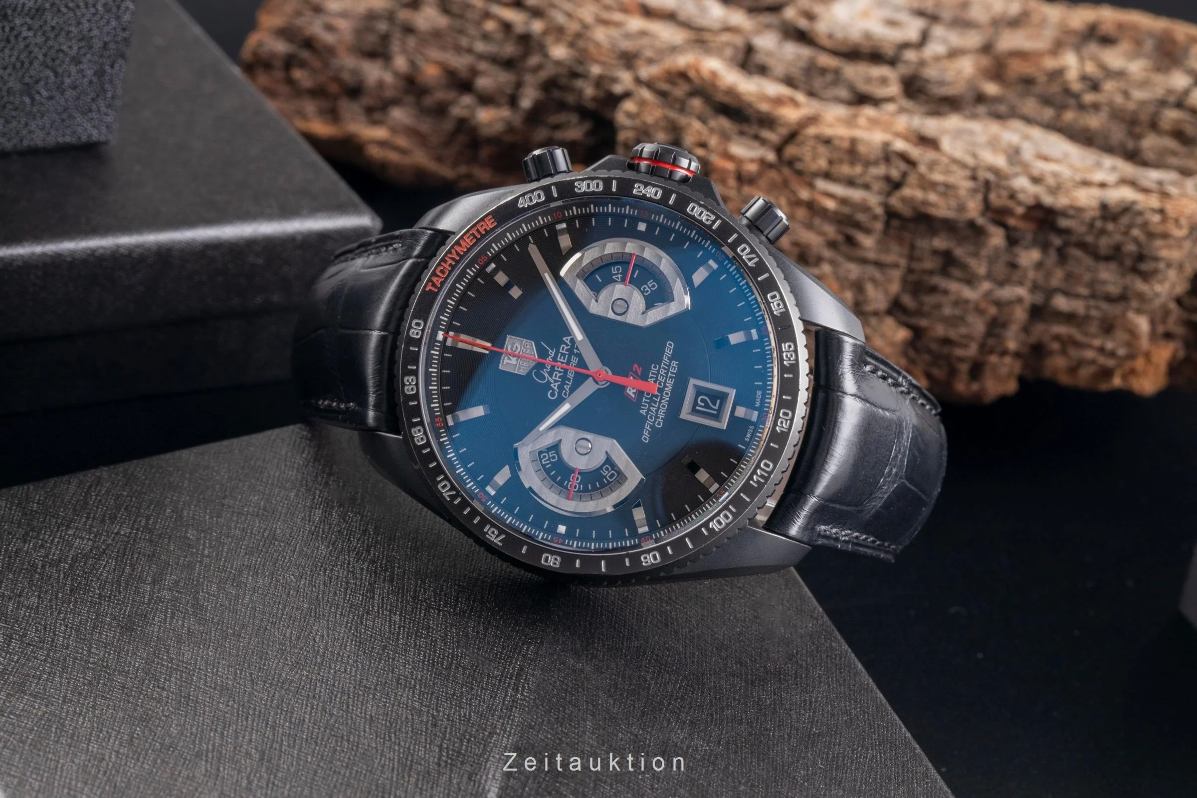 Tag Heuer Carrera chronograph titanium automatic men's watch CAV518B.FC6237	  [2504981] - Image 3