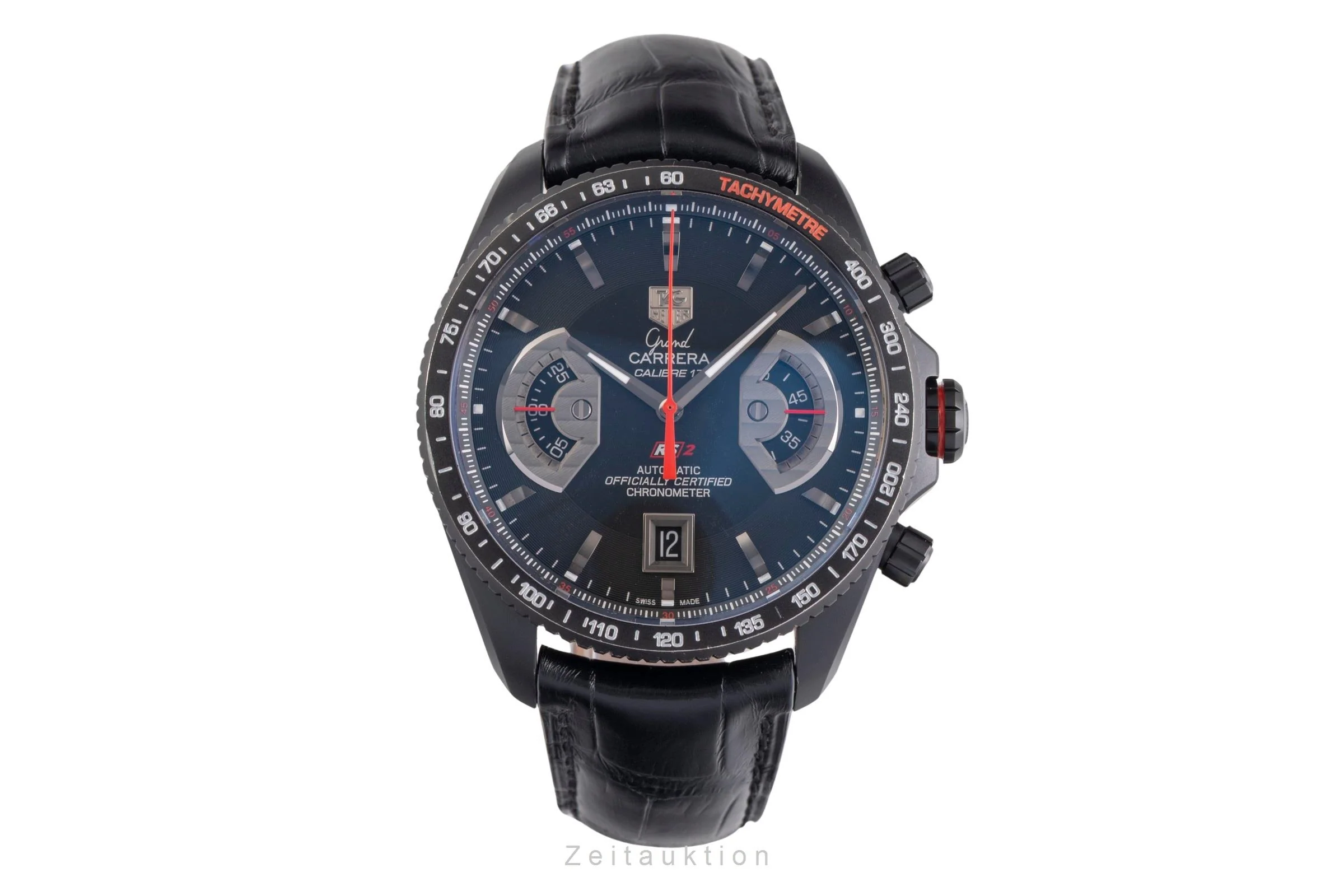 Tag Heuer Carrera chronograph titanium automatic men's watch CAV518B.FC6237	  [2504981] - Image 5