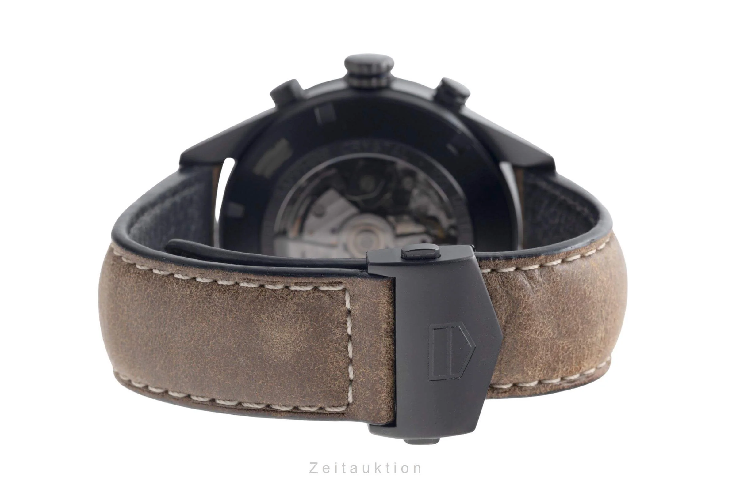 Tag Heuer Carrera chronograph titanium automatic men's watch CV2A84.FC6394  [2501957] - Image 12