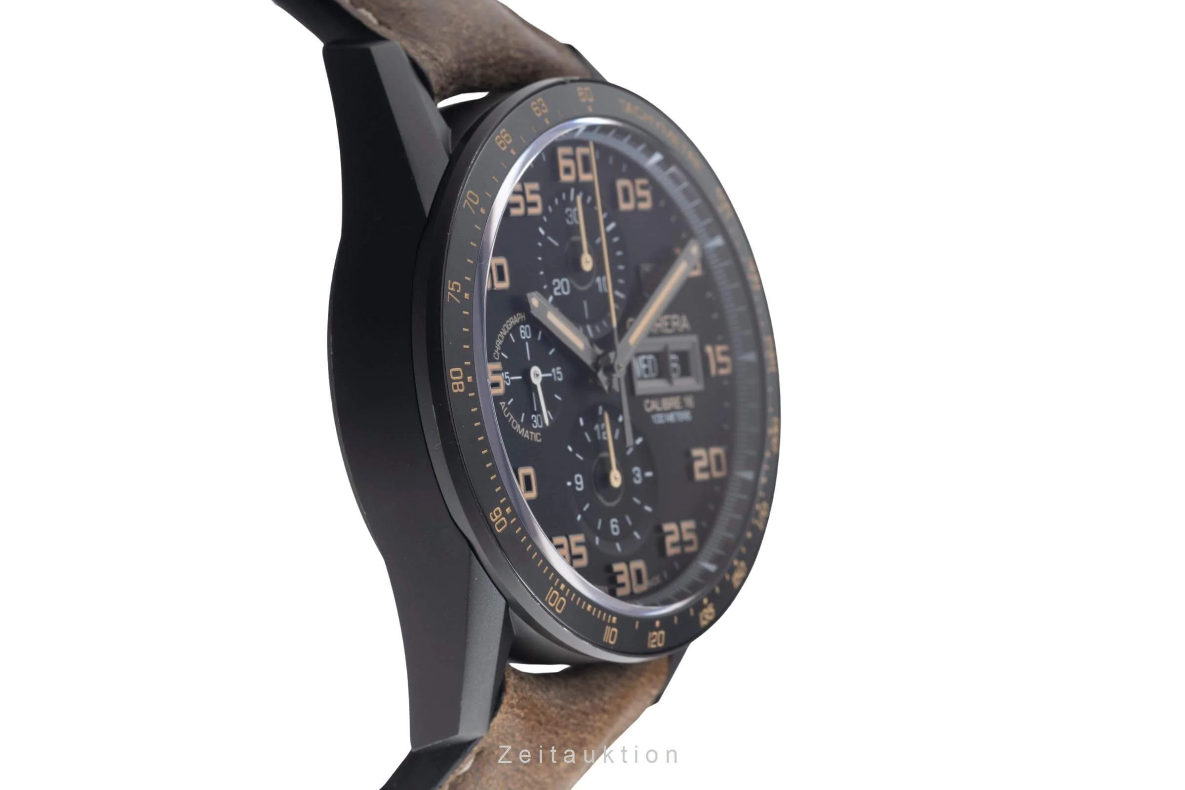 Tag Heuer Carrera chronograph titanium automatic men's watch CV2A84.FC6394  [2501957] - Image 8