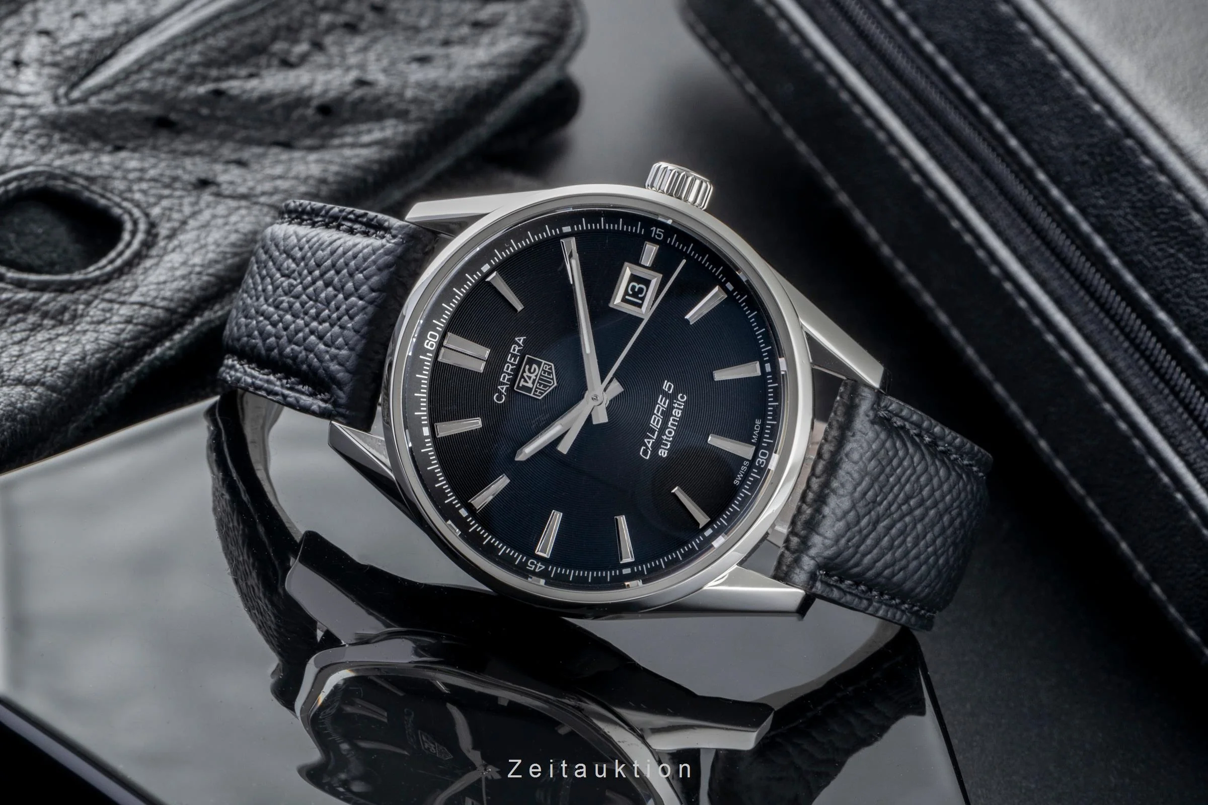 Tag Heuer Carrera steel automatic men's watch WAR211A-1  [2503008] - Image 3