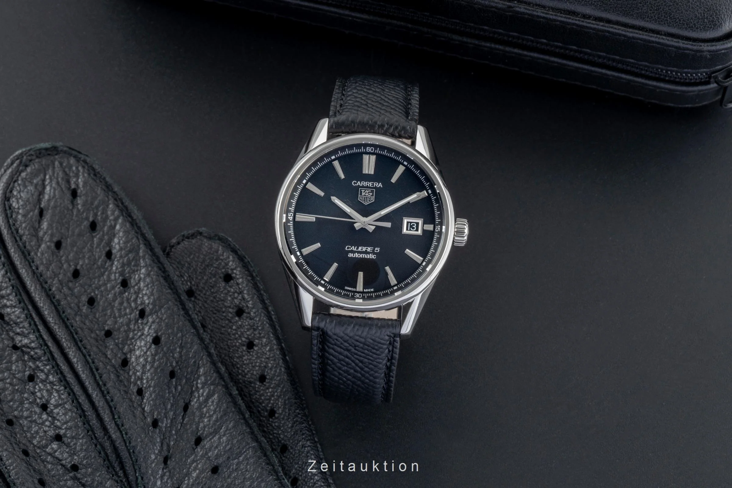Tag Heuer Carrera steel automatic men's watch WAR211A-1  [2503008] - Image 4