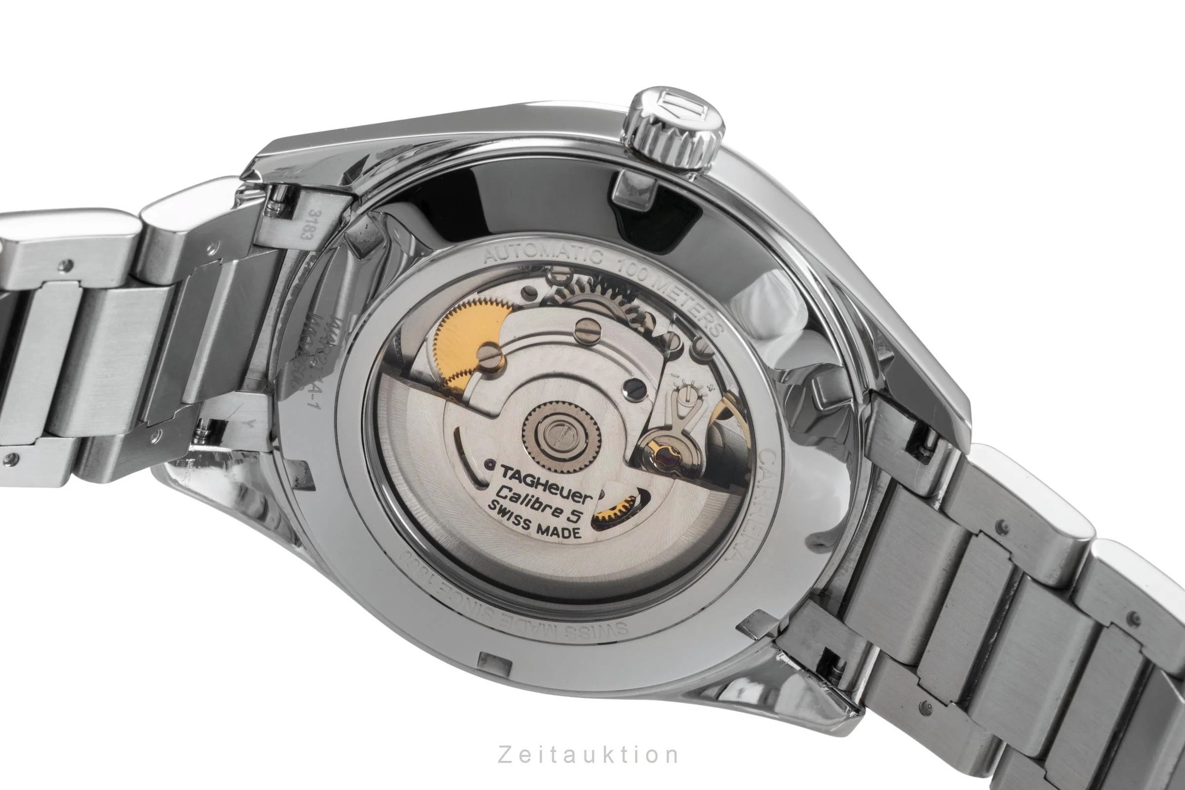 Tag Heuer Carrera steel automatic men's watch WAR211A-1  [2503455] - Image 11