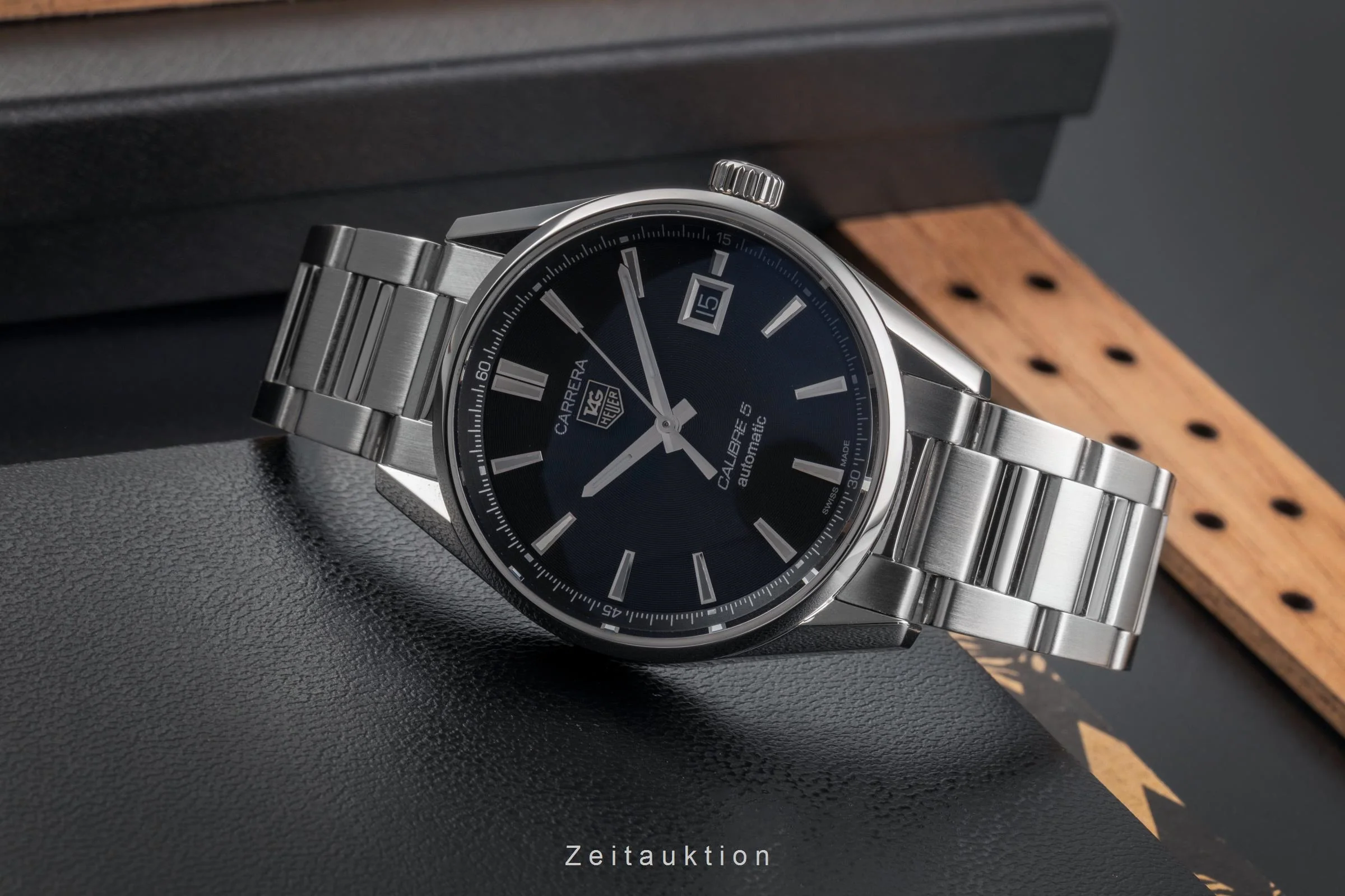 Tag Heuer Carrera steel automatic men's watch WAR211A-1  [2503455] - Image 3