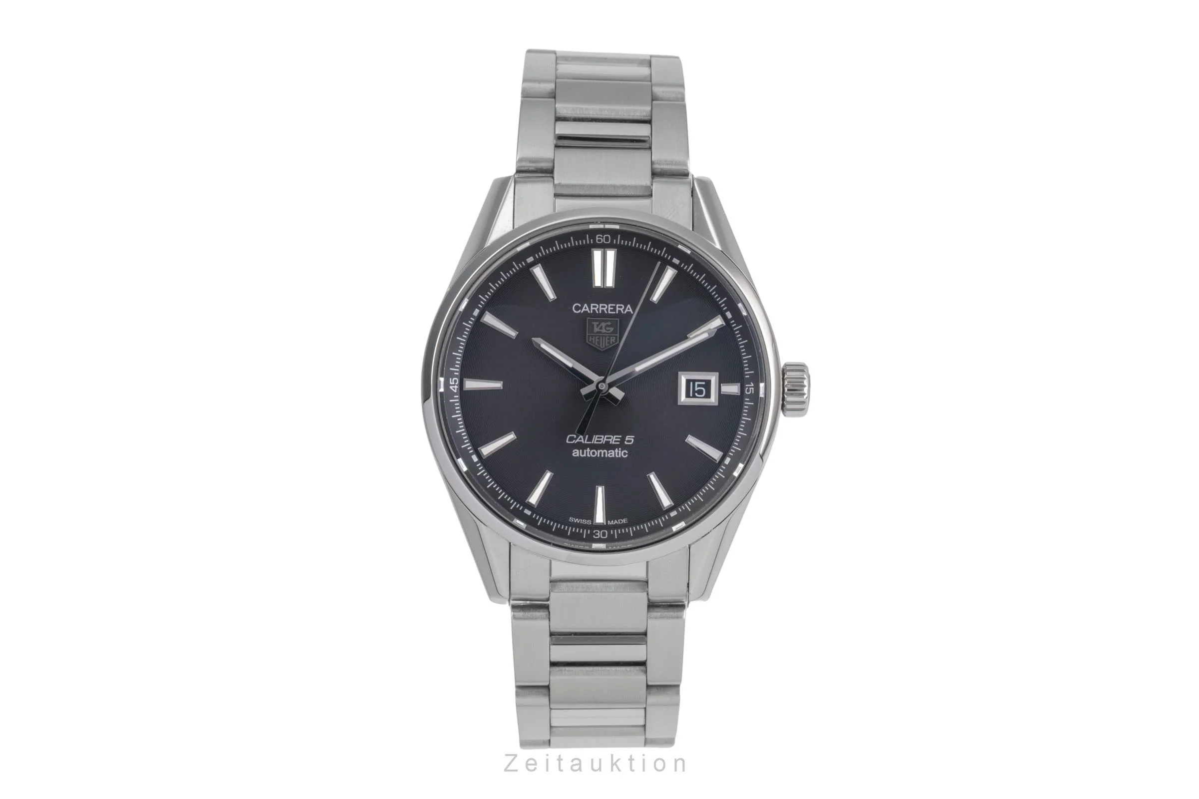 Tag Heuer Carrera steel automatic men's watch WAR211A-1  [2503455] - Image 5