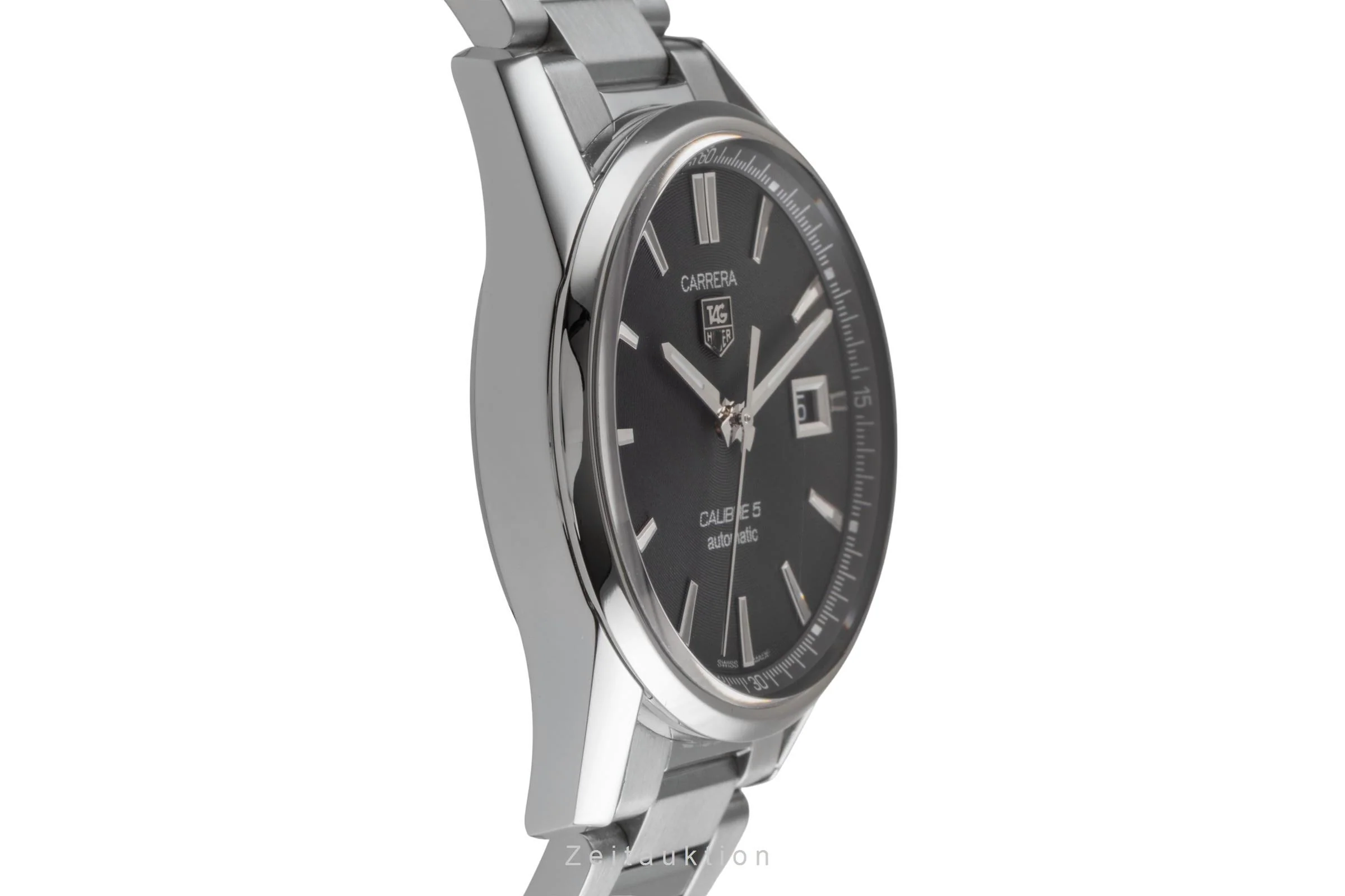 Tag Heuer Carrera steel automatic men's watch WAR211A-1  [2503455] - Image 8