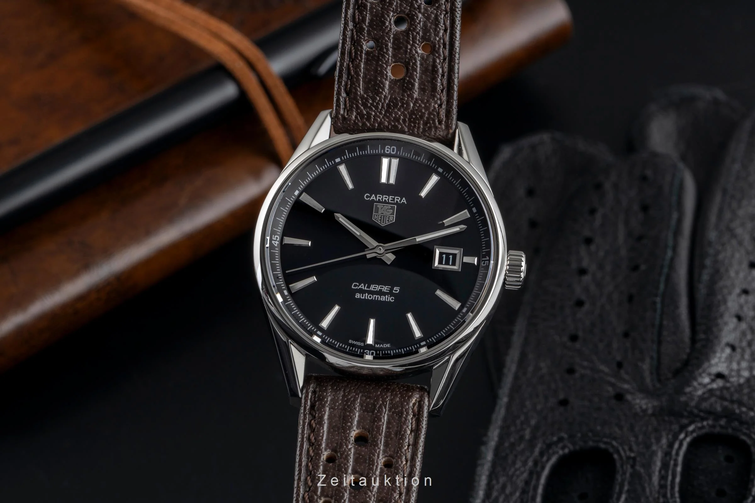 Tag Heuer Carrera steel automatic men's watch WAR211A  [2504231] - Image 2