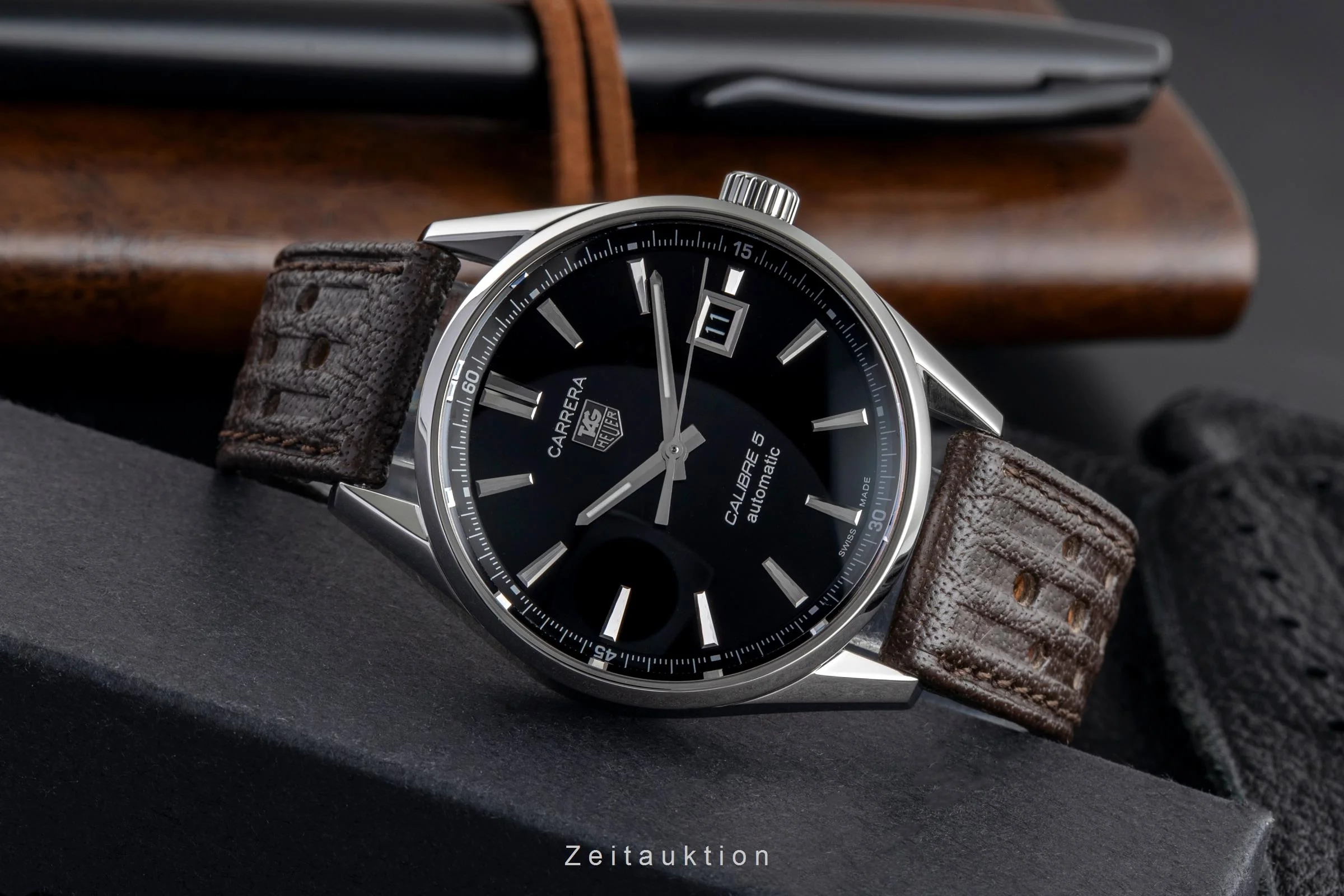 Tag Heuer Carrera steel automatic men's watch WAR211A  [2504231] - Image 3