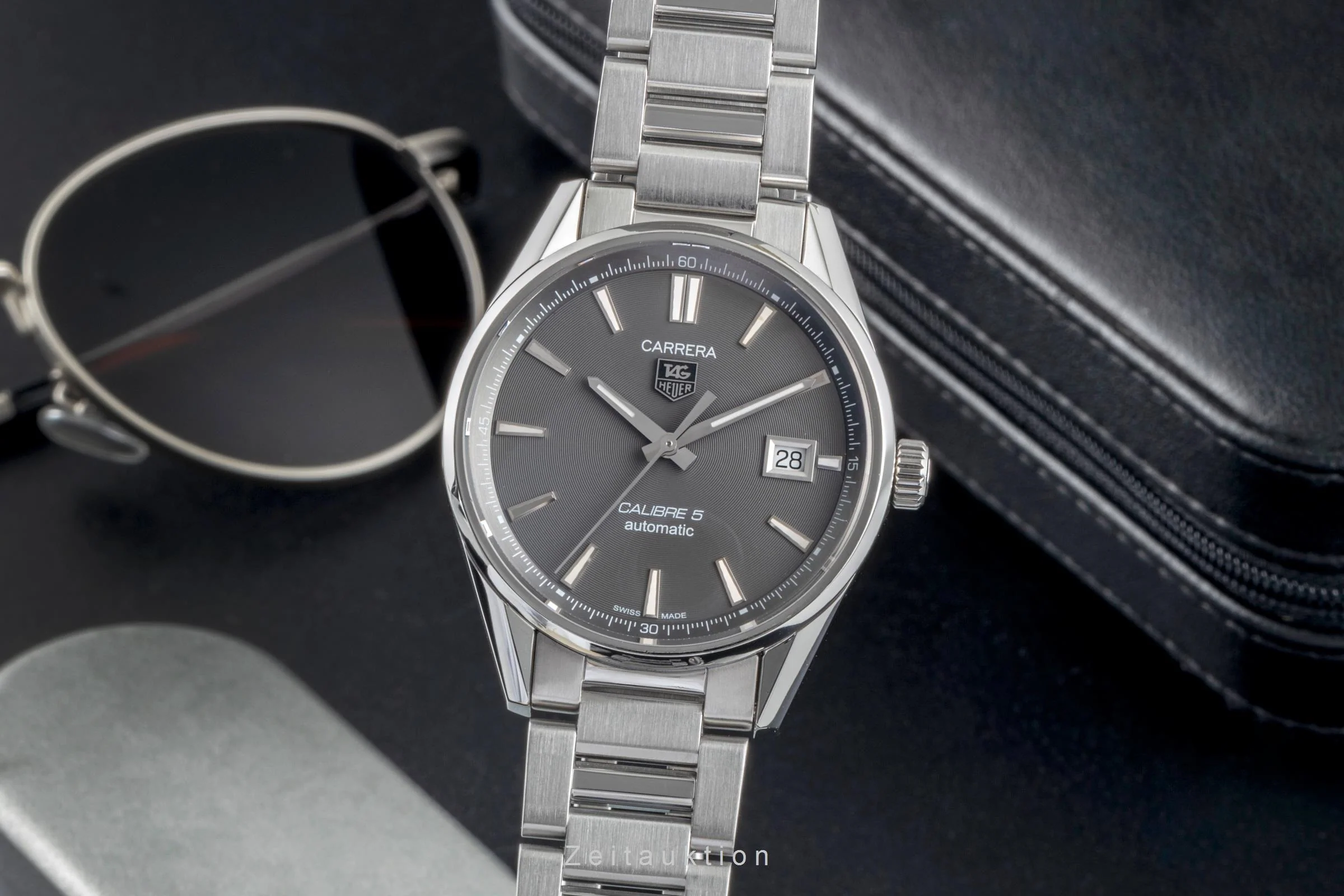 Tag Heuer Carrera steel automatic men's watch WAR211C.BA0782	  [2507042] - Image 2