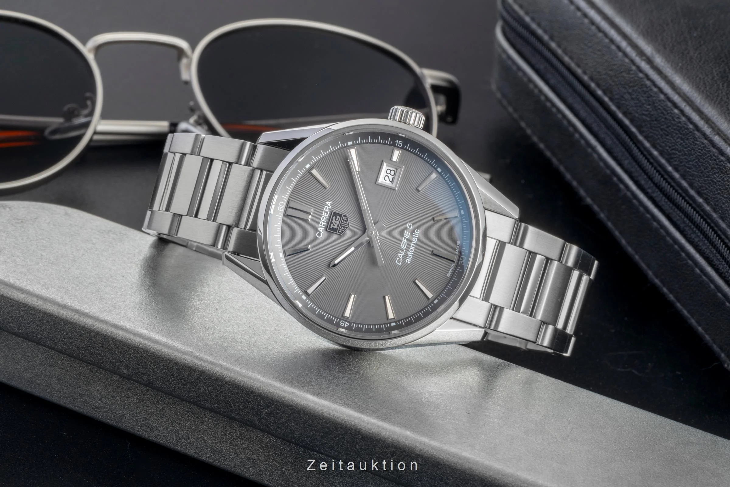 Tag Heuer Carrera steel automatic men's watch WAR211C.BA0782	  [2507042] - Image 3