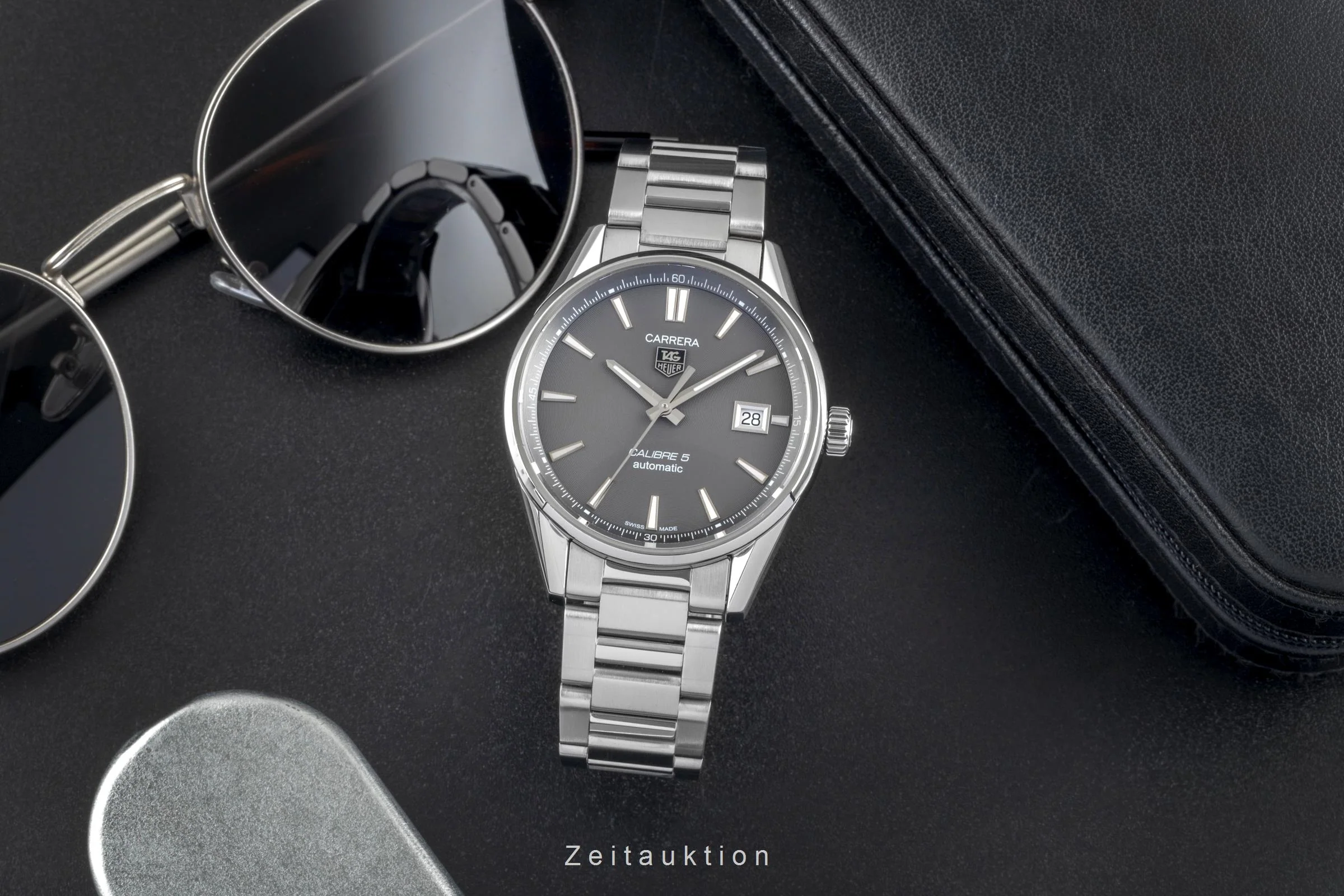 Tag Heuer Carrera steel automatic men's watch WAR211C.BA0782	  [2507042] - Image 4