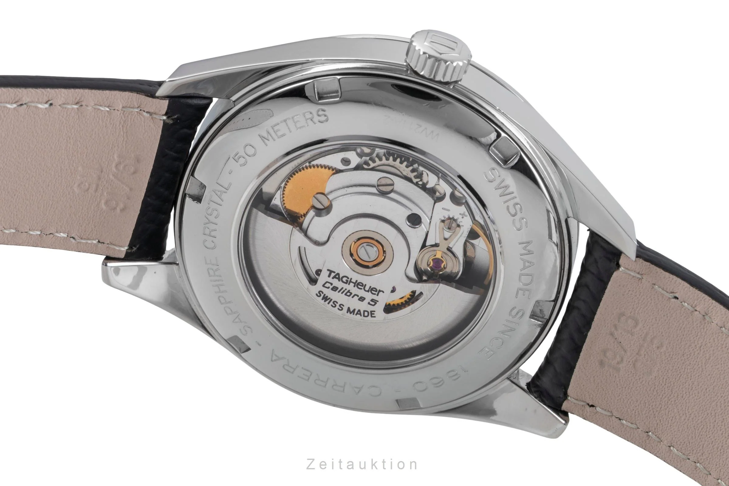 Tag Heuer Carrera steel automatic men's watch WV211A  [2506074] - Image 11