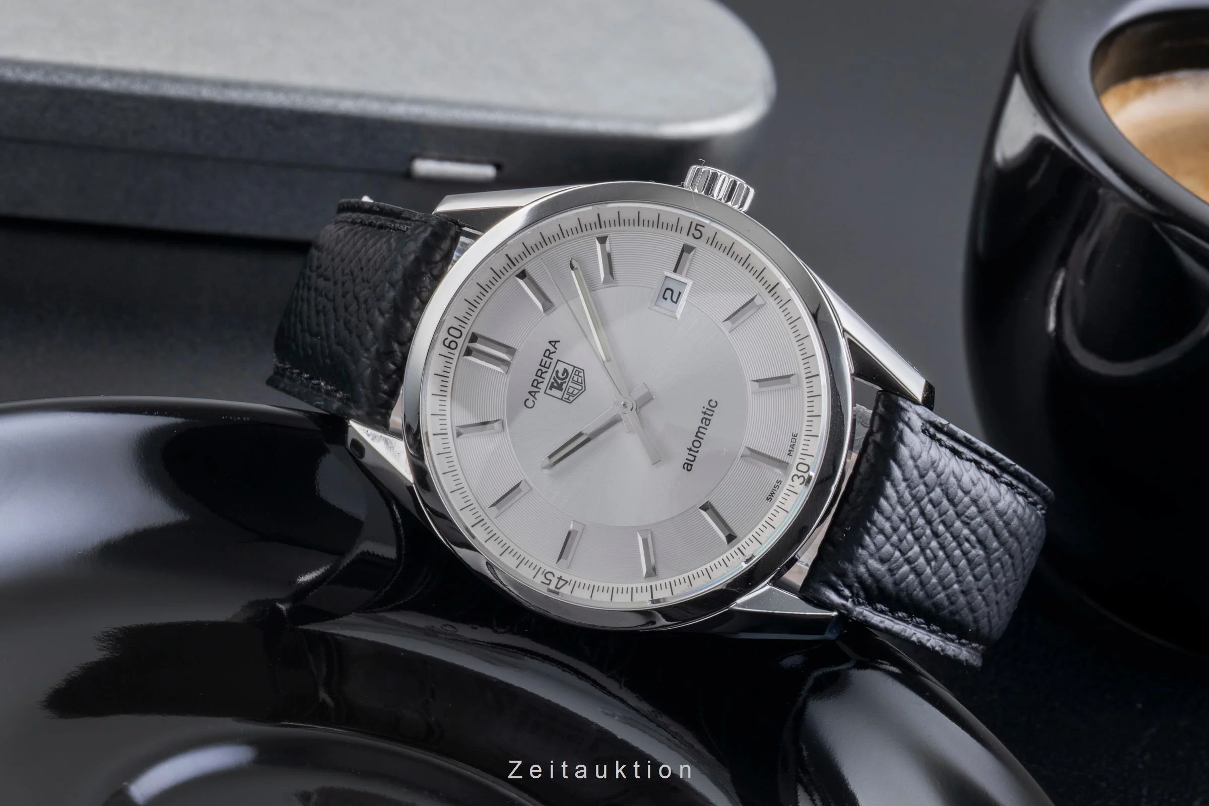 Tag Heuer Carrera steel automatic men's watch WV211A  [2506074] - Image 3