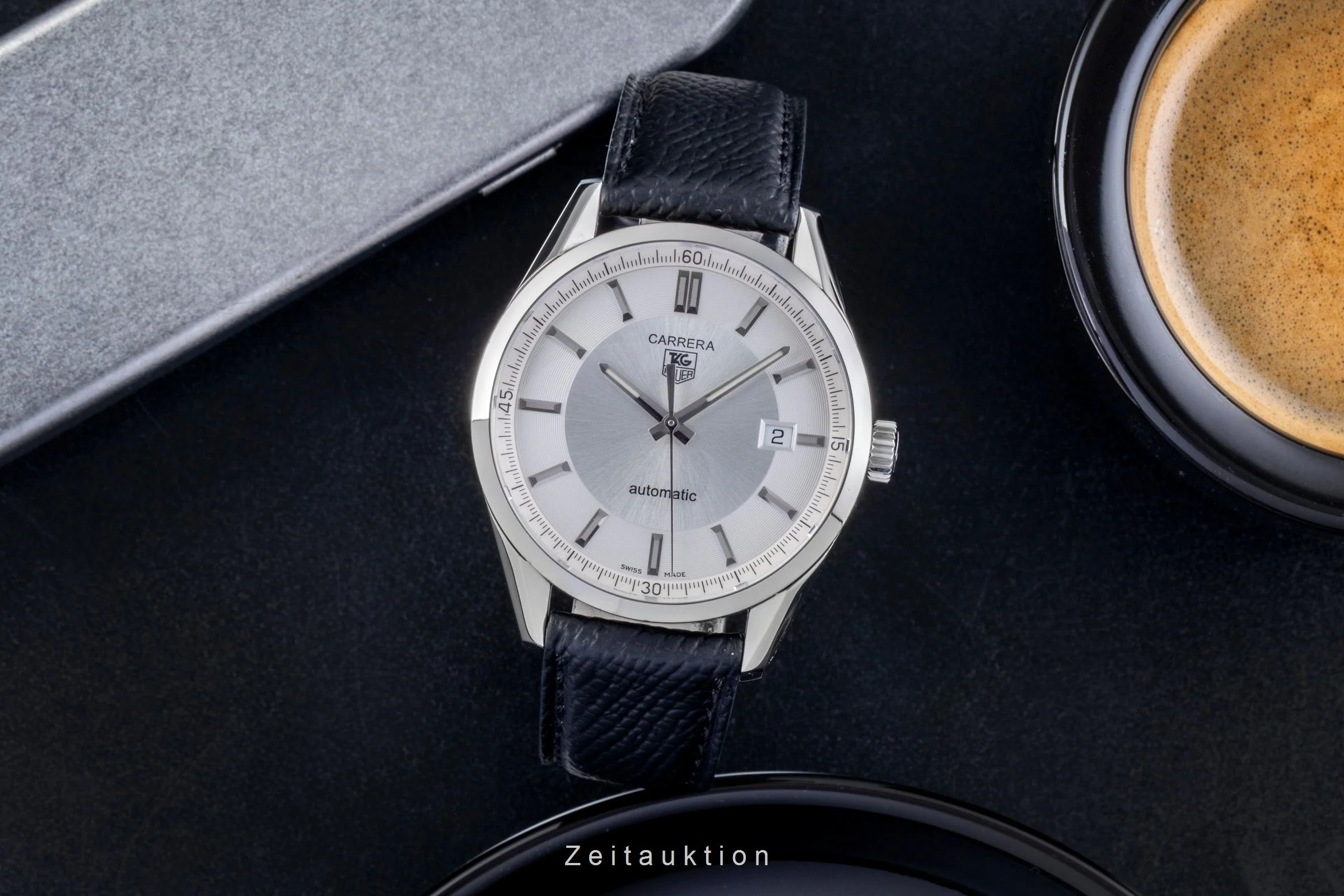 Tag Heuer Carrera steel automatic men's watch WV211A  [2506074] - Image 4