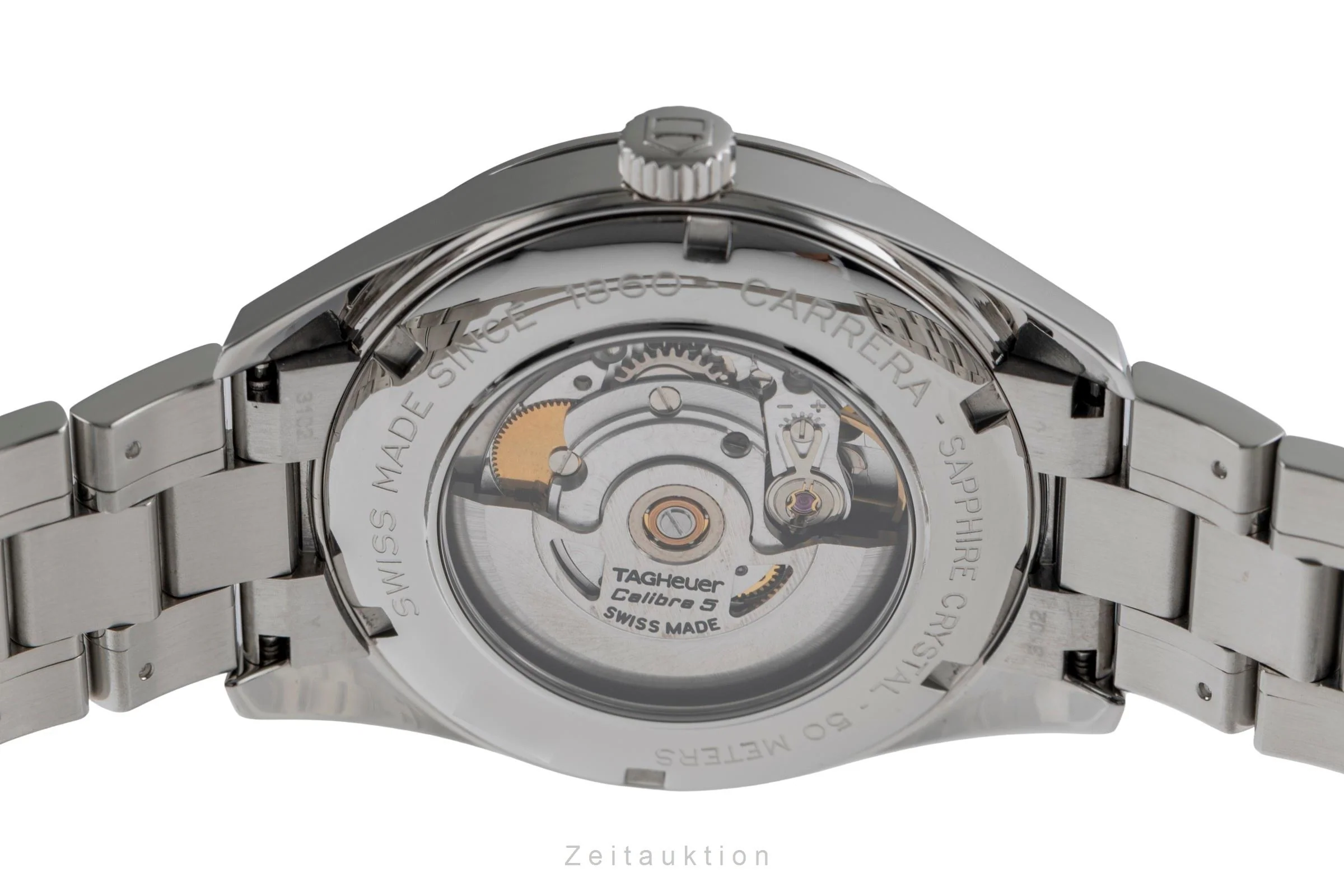 Tag Heuer Carrera steel automatic men's watch WV211A.BA0787  [2504286] - Image 12