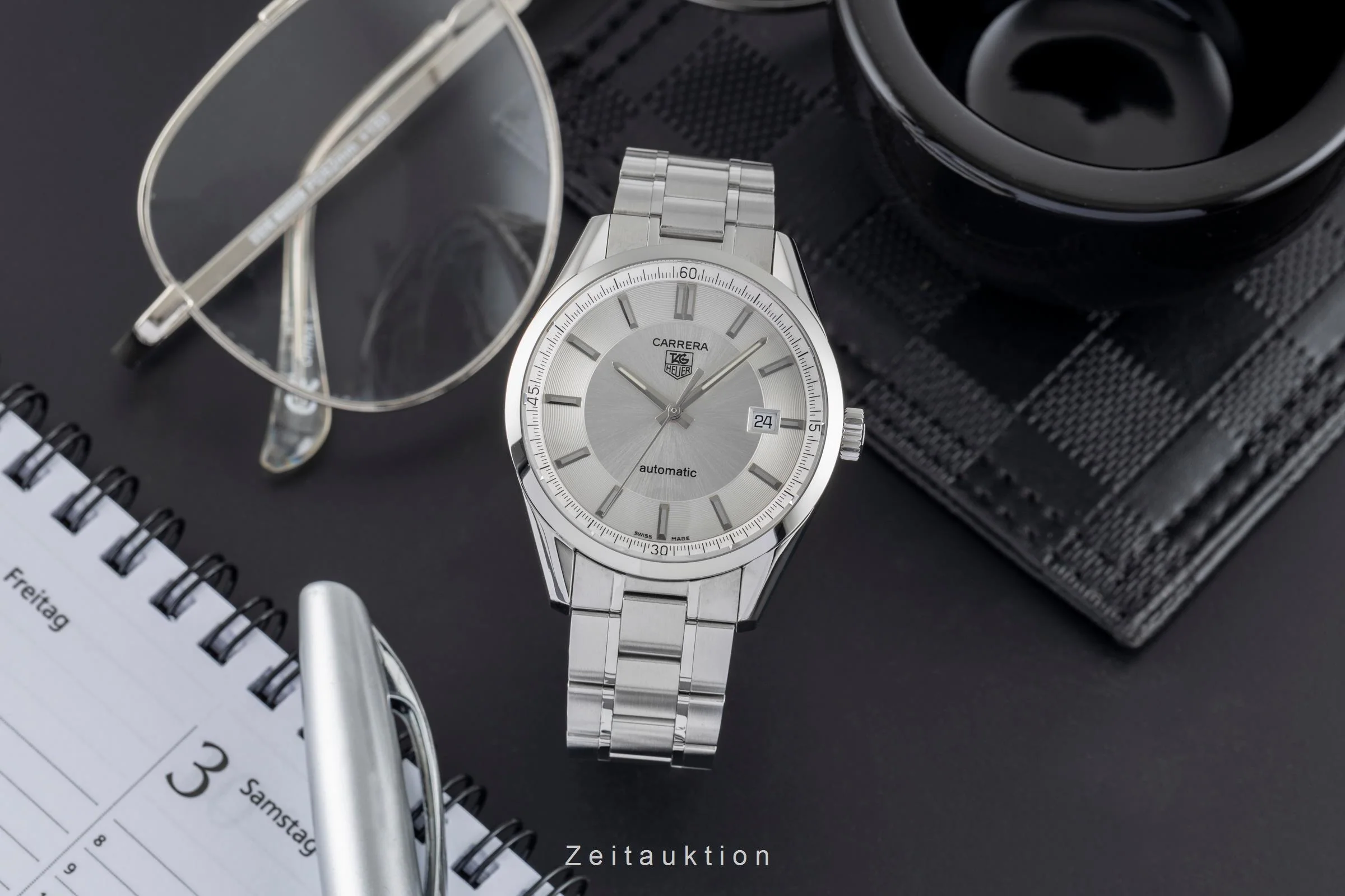 Tag Heuer Carrera steel automatic men's watch WV211A.BA0787  [2504286] - Image 4