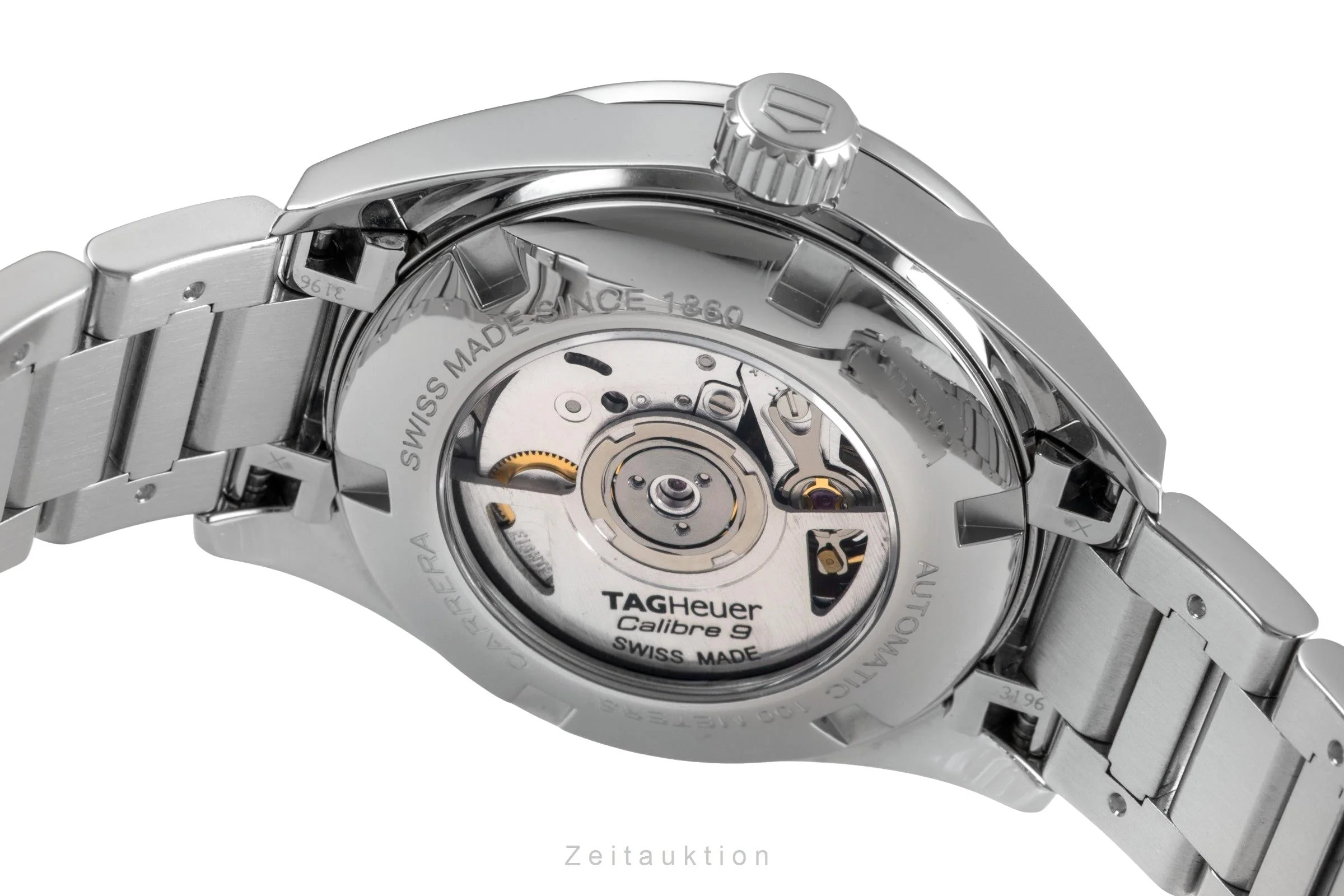 Tag Heuer Carrera steel automatic women's watch WAR 2410-0  [2503021] - Image 12