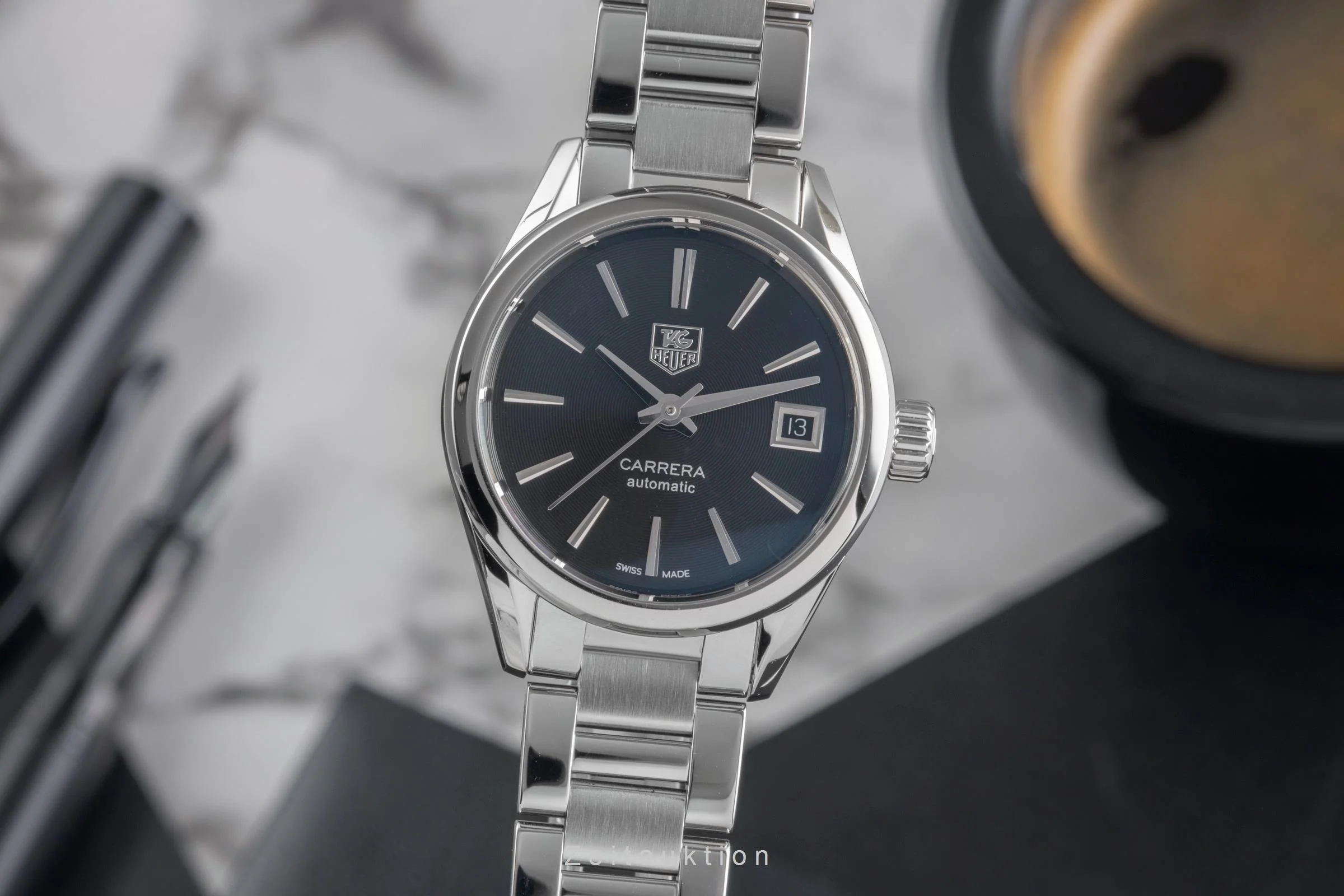 Tag Heuer Carrera steel automatic women's watch WAR 2410-0  [2503021] - Image 2