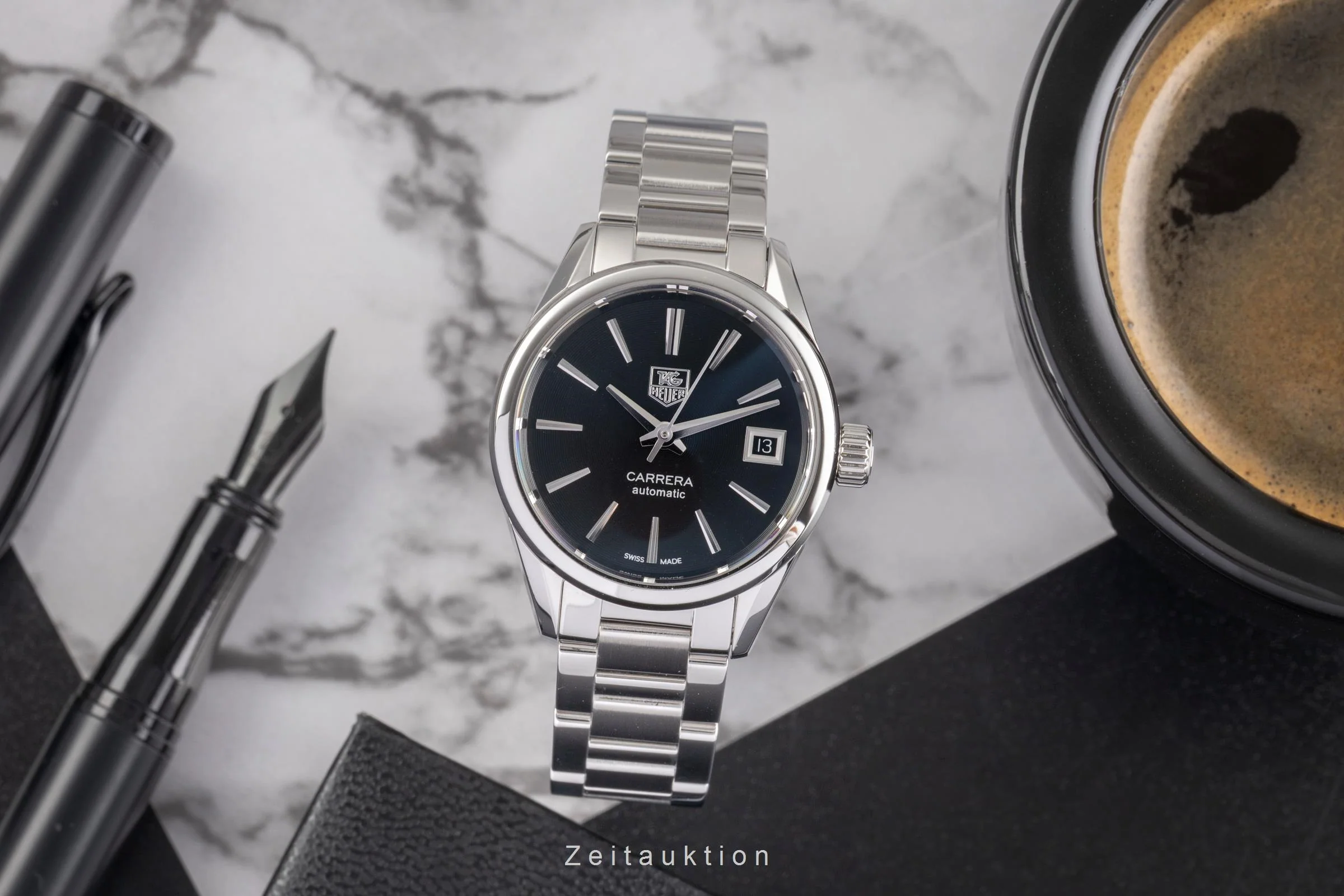 Tag Heuer Carrera steel automatic women's watch WAR 2410-0  [2503021] - Image 4