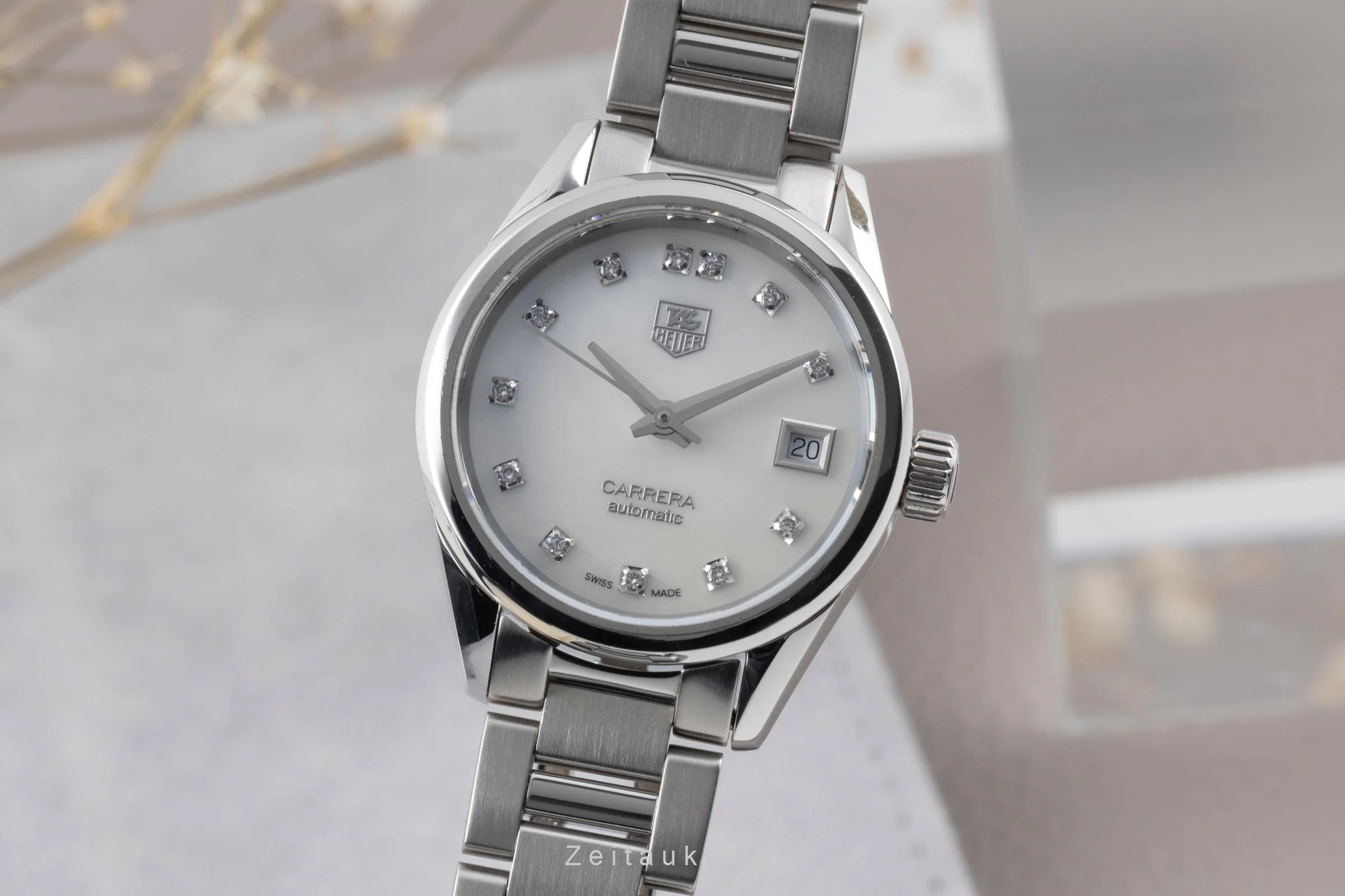 Tag Heuer Carrera steel automatic women's watch WAR2414.BA0776 LP: 4300EUR  [2506785] - Image 2
