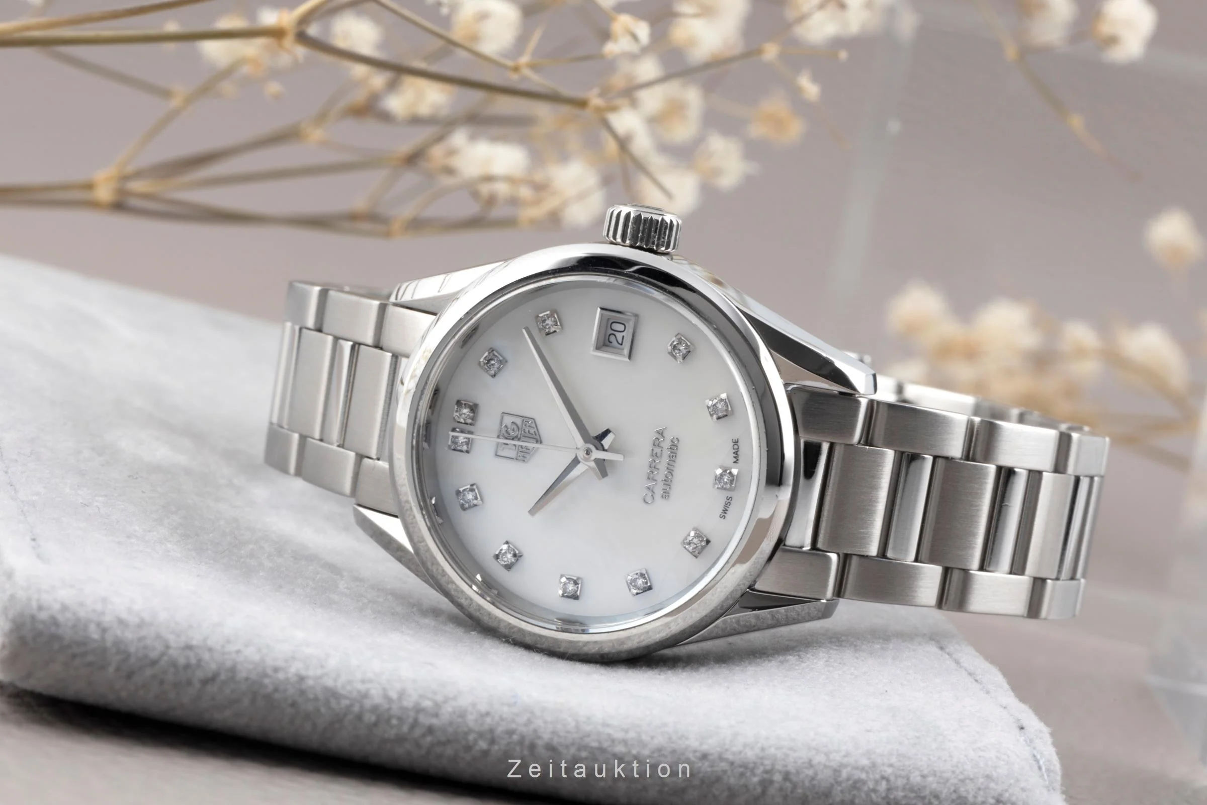 Tag Heuer Carrera steel automatic women's watch WAR2414.BA0776 LP: 4300EUR  [2506785] - Image 3