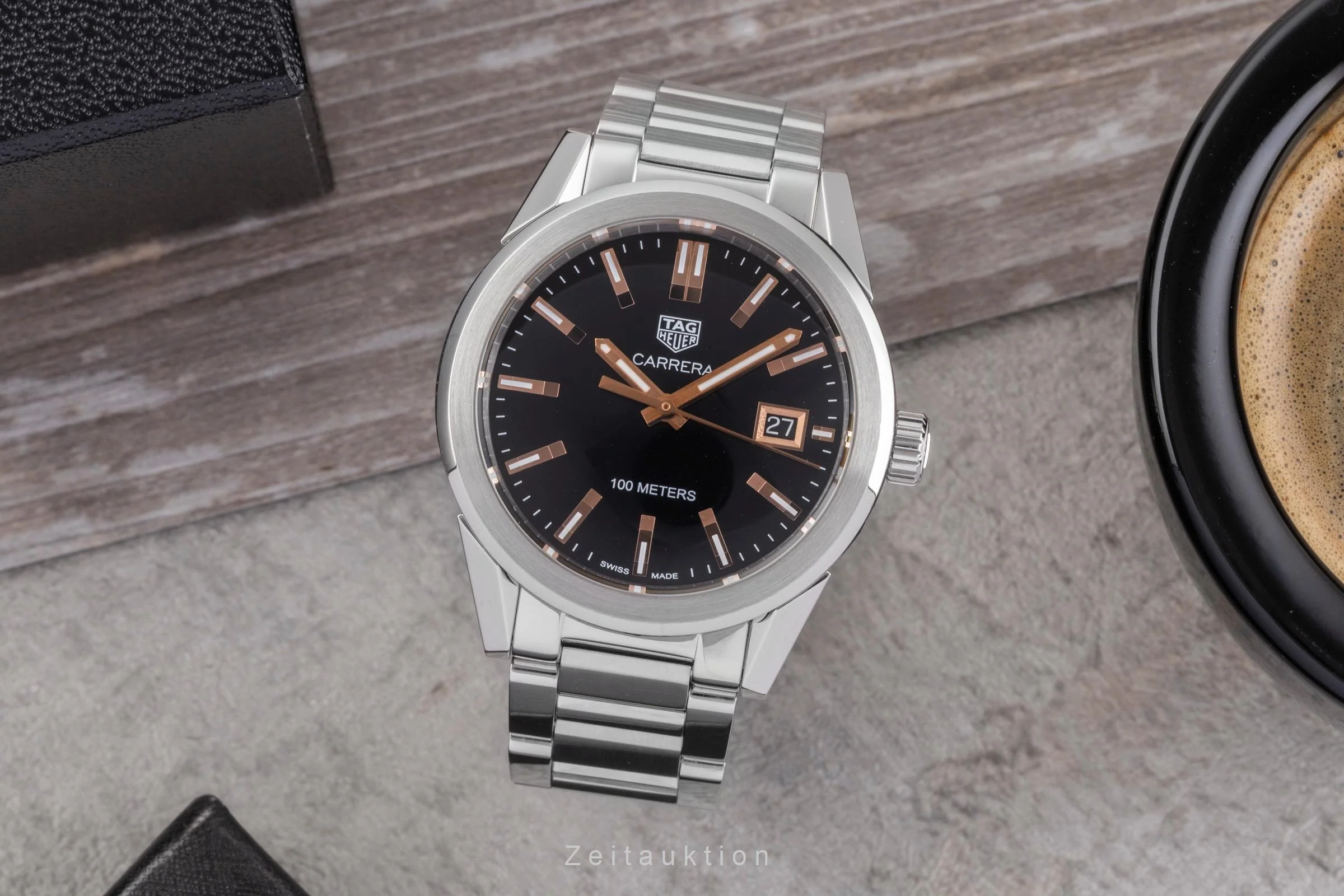 Tag Heuer Carrera steel quartz men's watch WBG1311  [2503256] - Image 4