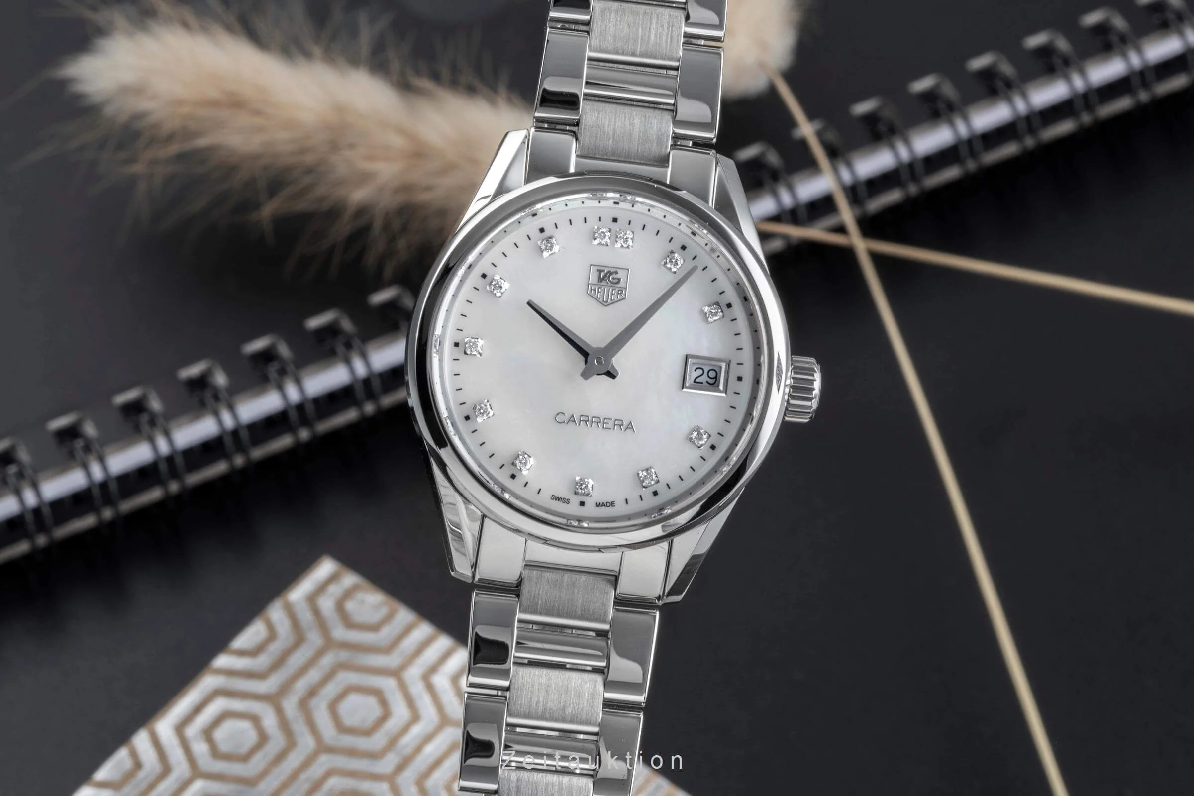 Tag Heuer Carrera steel quartz women's watch WAR1314.BA0778  [2502006] - Image 2
