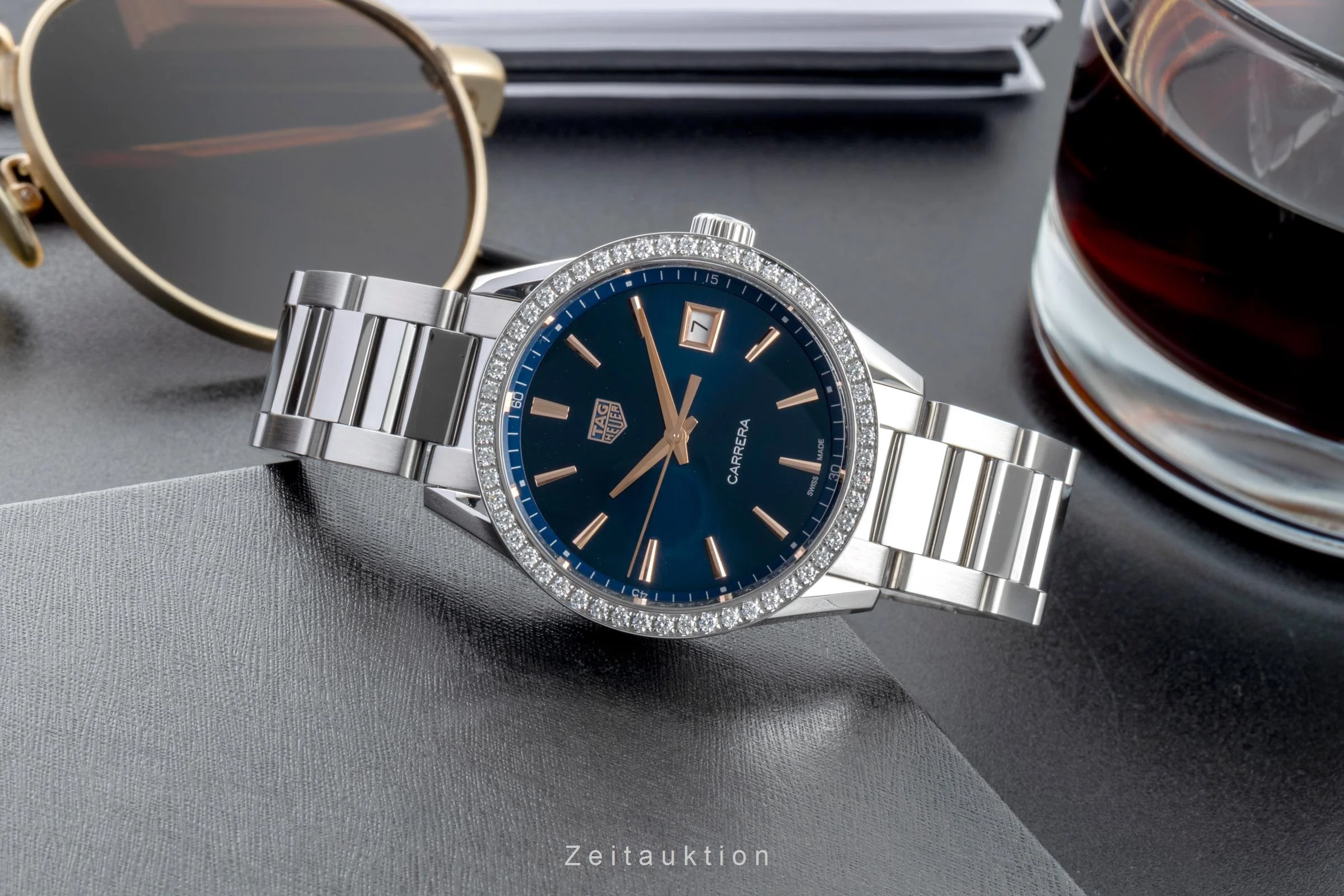 Tag Heuer Carrera steel quartz women's watch WBK1317.BA0652 LP: 5750EUR  [2600257] - Image 3