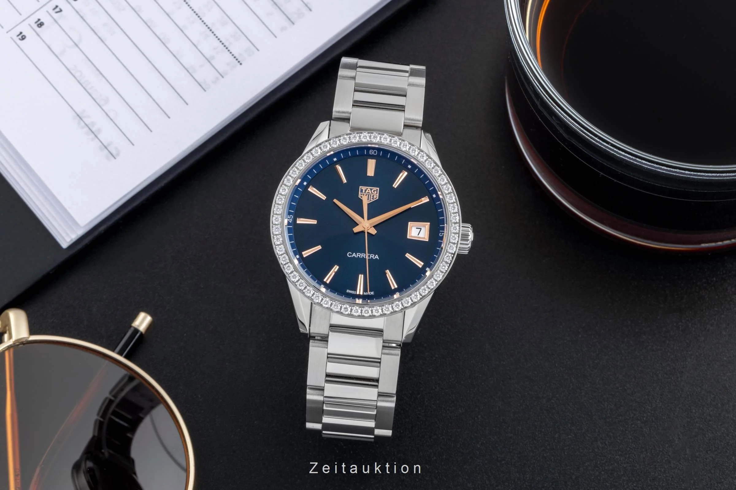 Tag Heuer Carrera steel quartz women's watch WBK1317.BA0652 LP: 5750EUR  [2600257] - Image 4