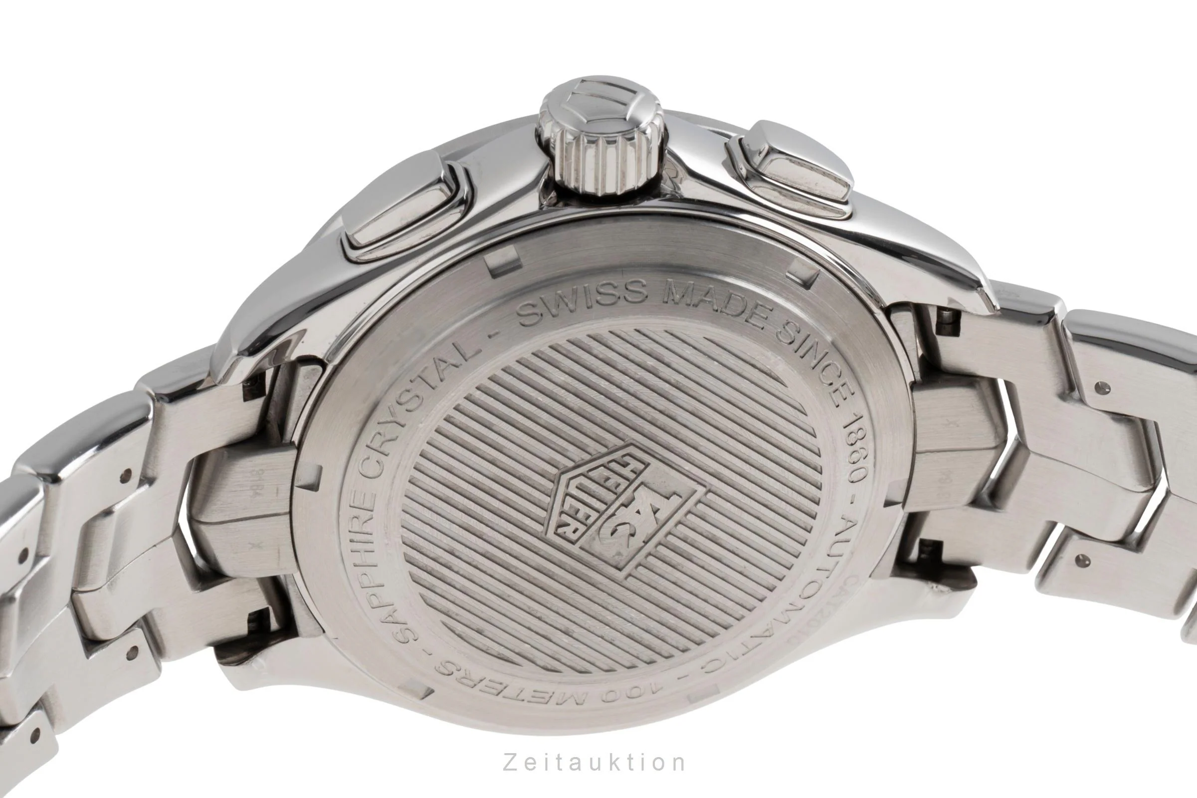 Tag Heuer Link chronograph steel automatic men's watch CAT2010  [2502792] - Image 11