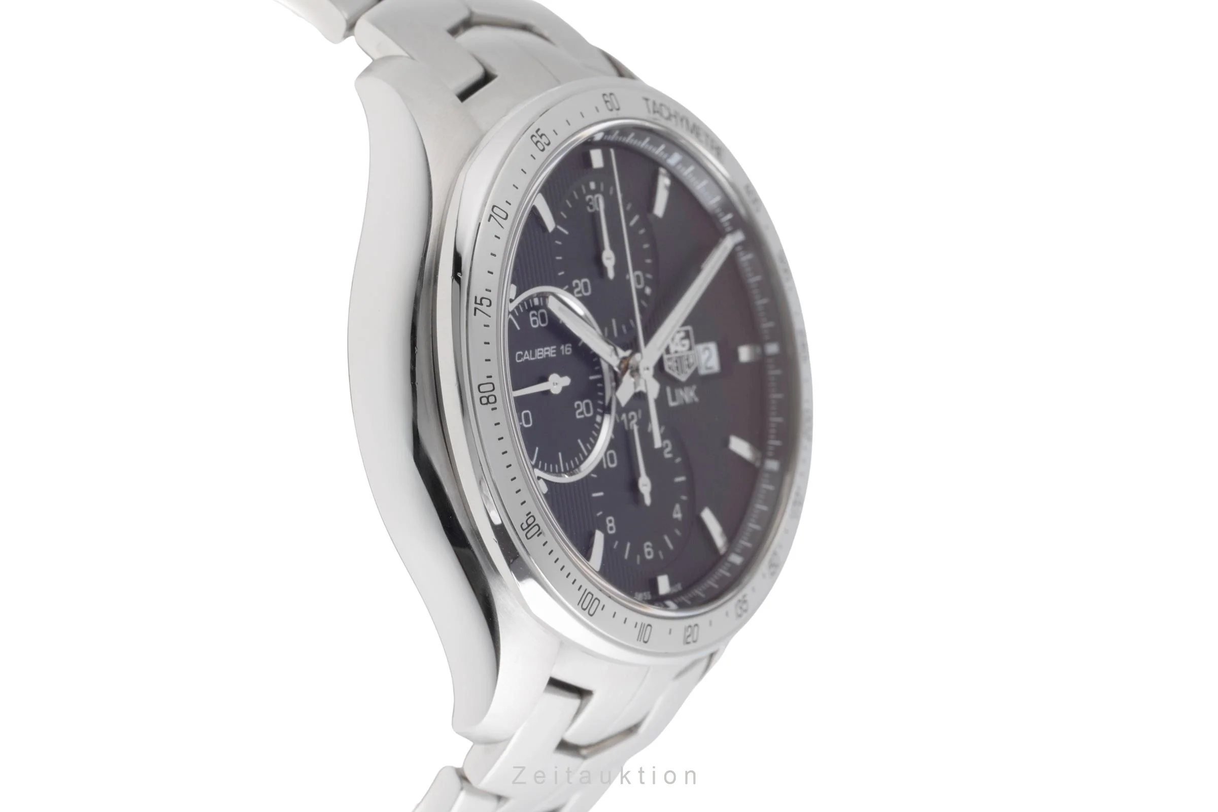 Tag Heuer Link chronograph steel automatic men's watch CAT2010  [2502792] - Image 8