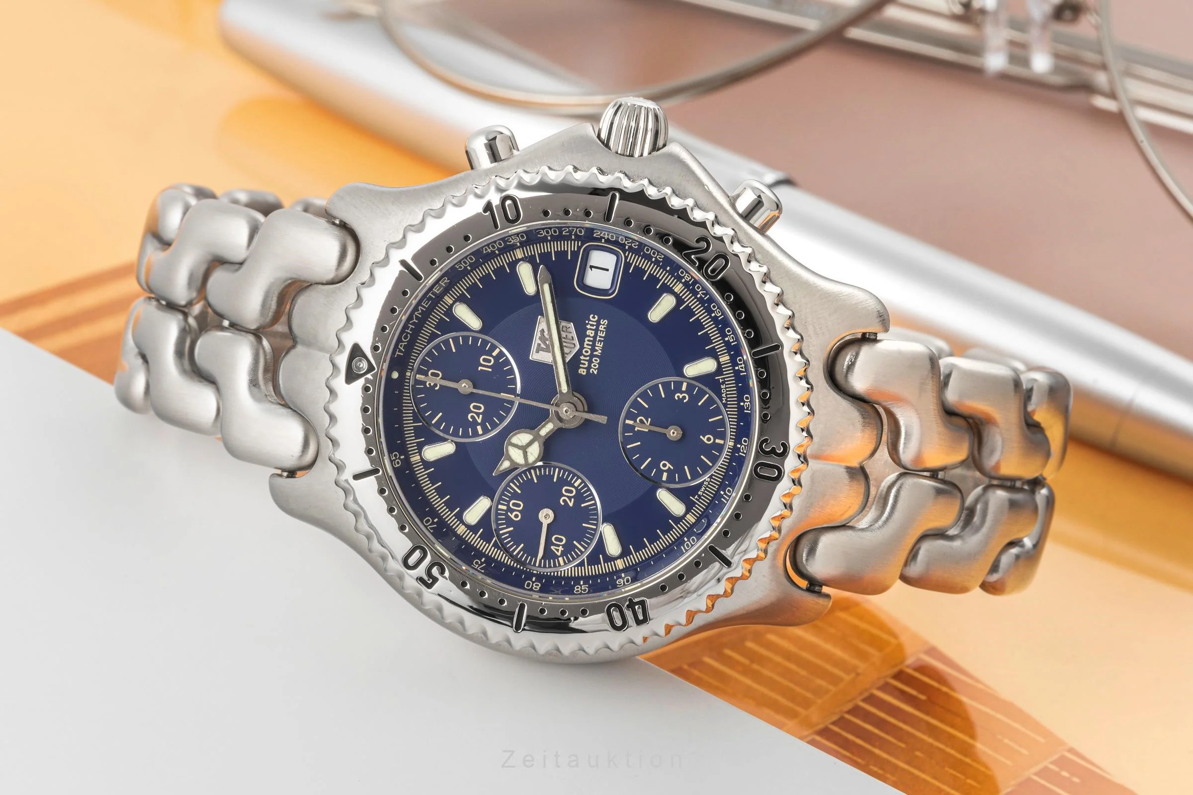 Tag Heuer Link chronograph steel automatic men's watch CG2111-R0  [2400405] - Image 3