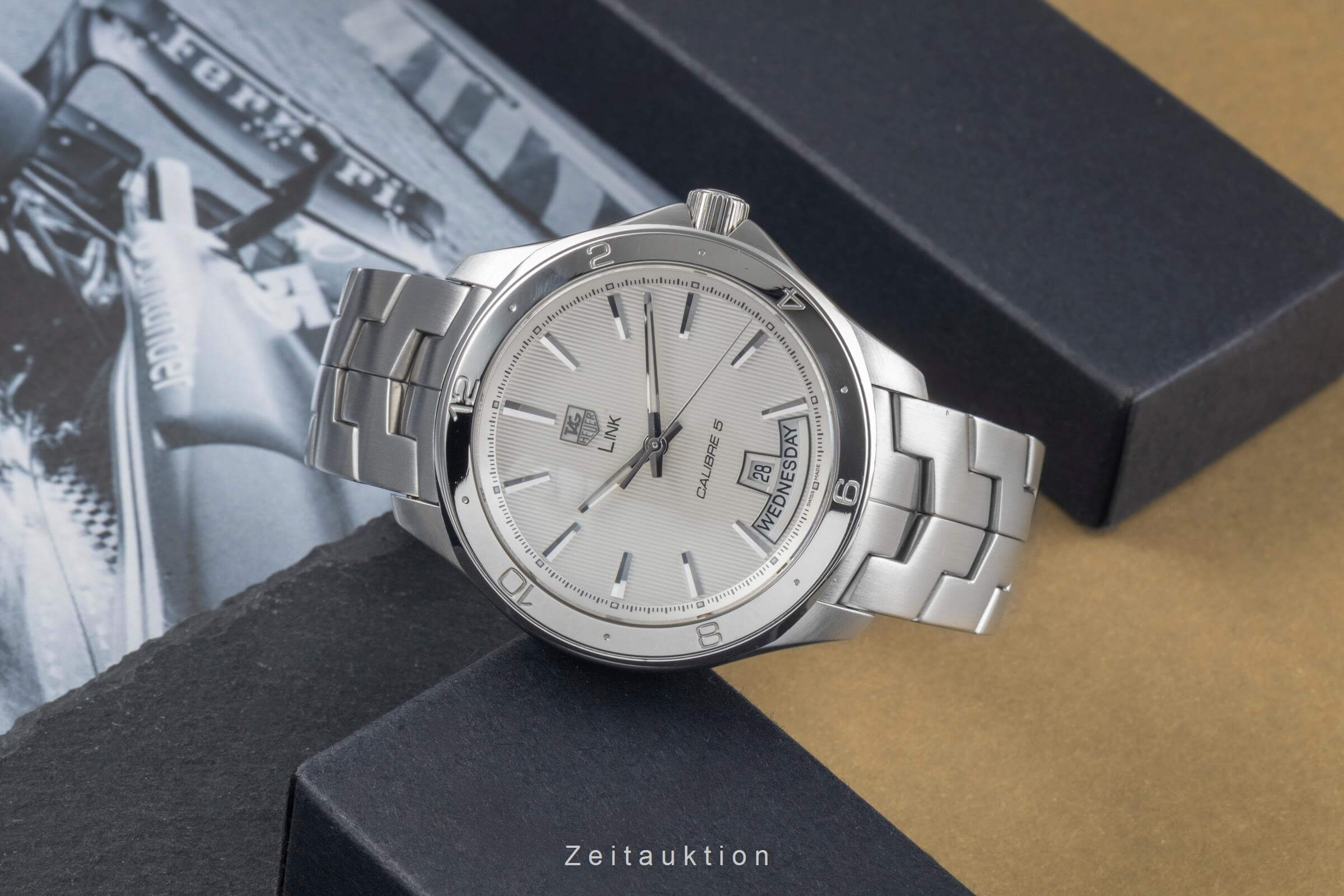 Tag Heuer Link steel automatic men's watch WAT2011 LP: 3700EUR  [2500484] - Image 3