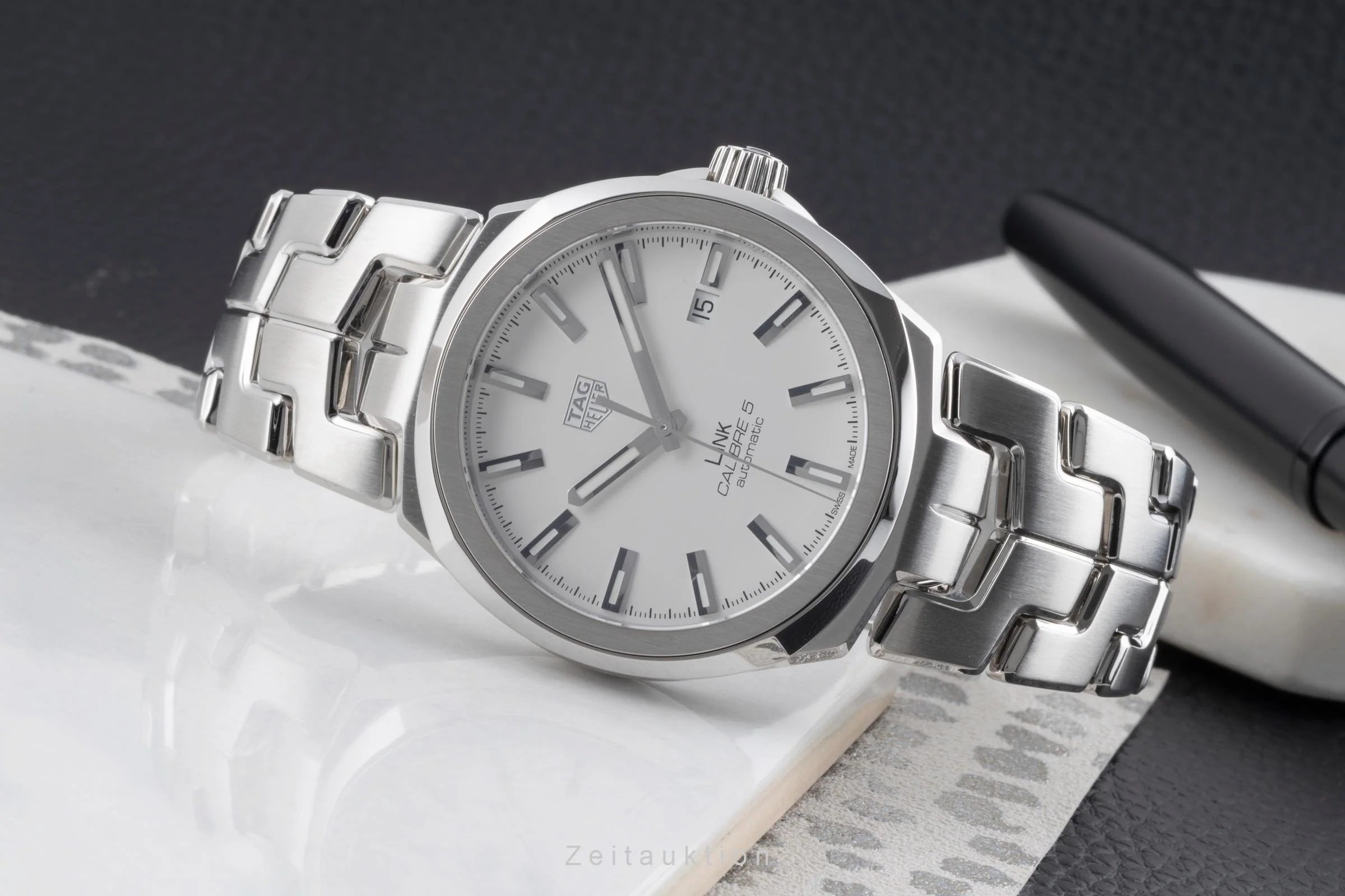 Tag Heuer Link steel automatic men's watch WBC2111.BA0603  [2504605] - Image 3