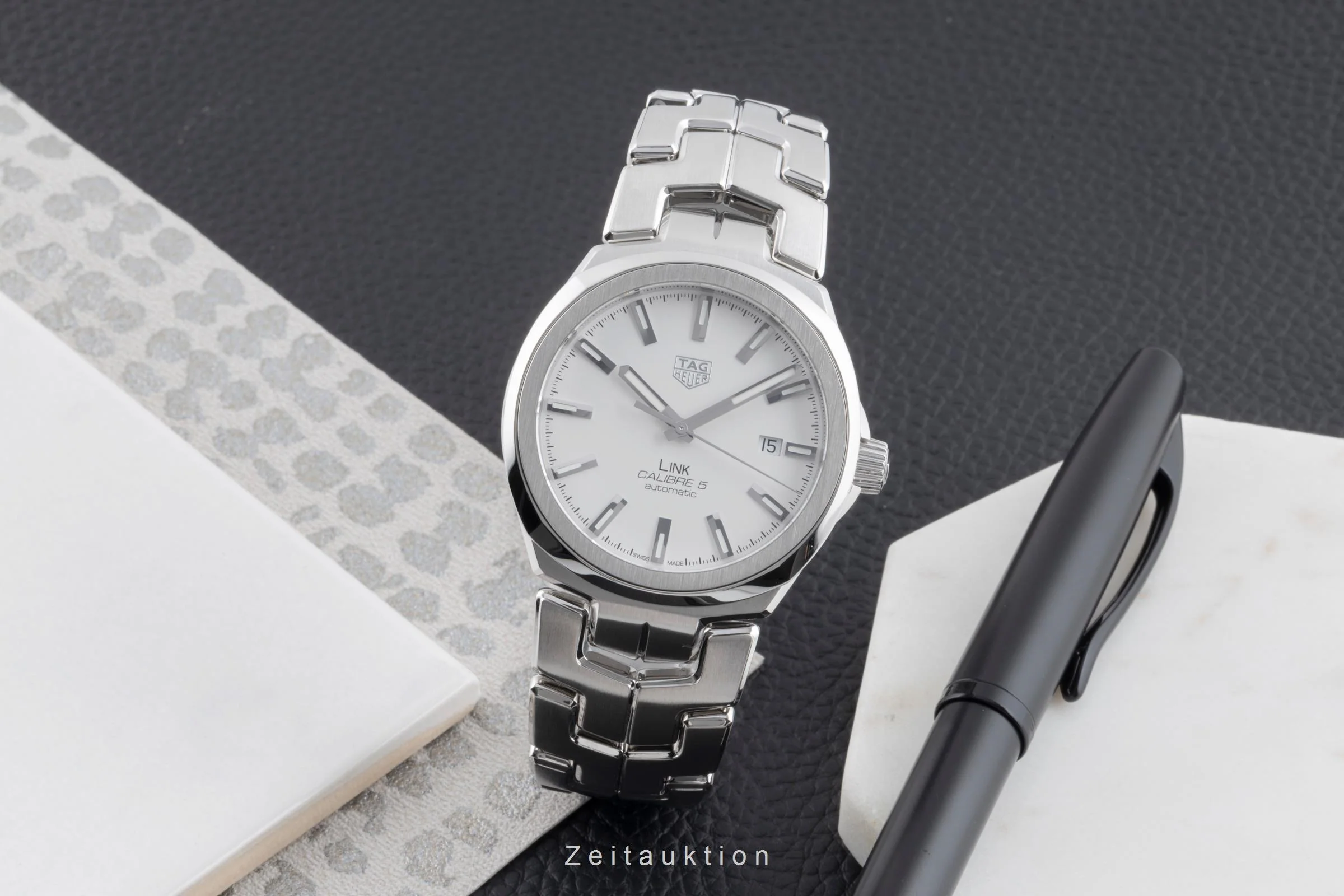Tag Heuer Link steel automatic men's watch WBC2111.BA0603  [2504605] - Image 4