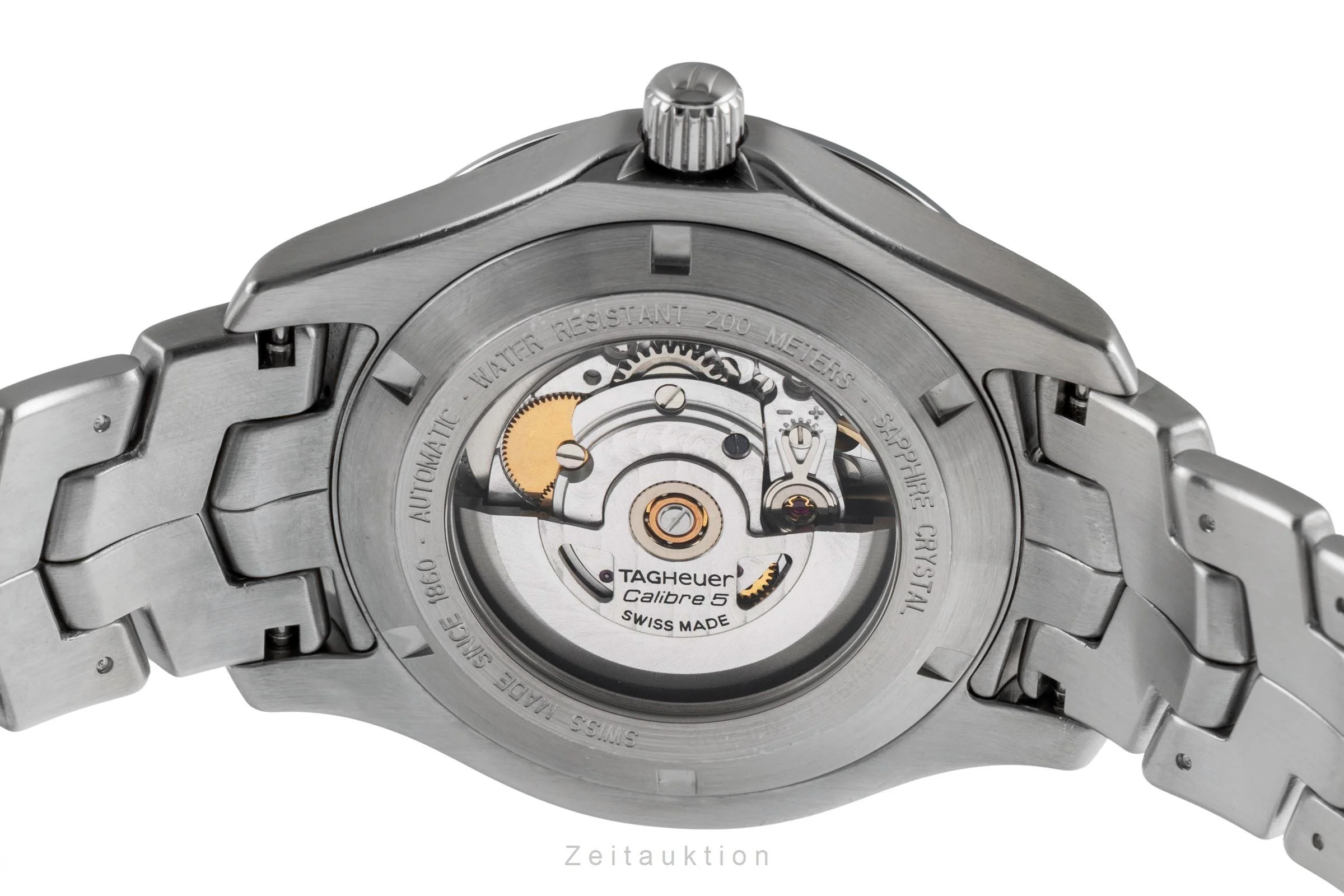 Tag Heuer Link steel automatic men's watch WJF2010  [2502480] - Image 11