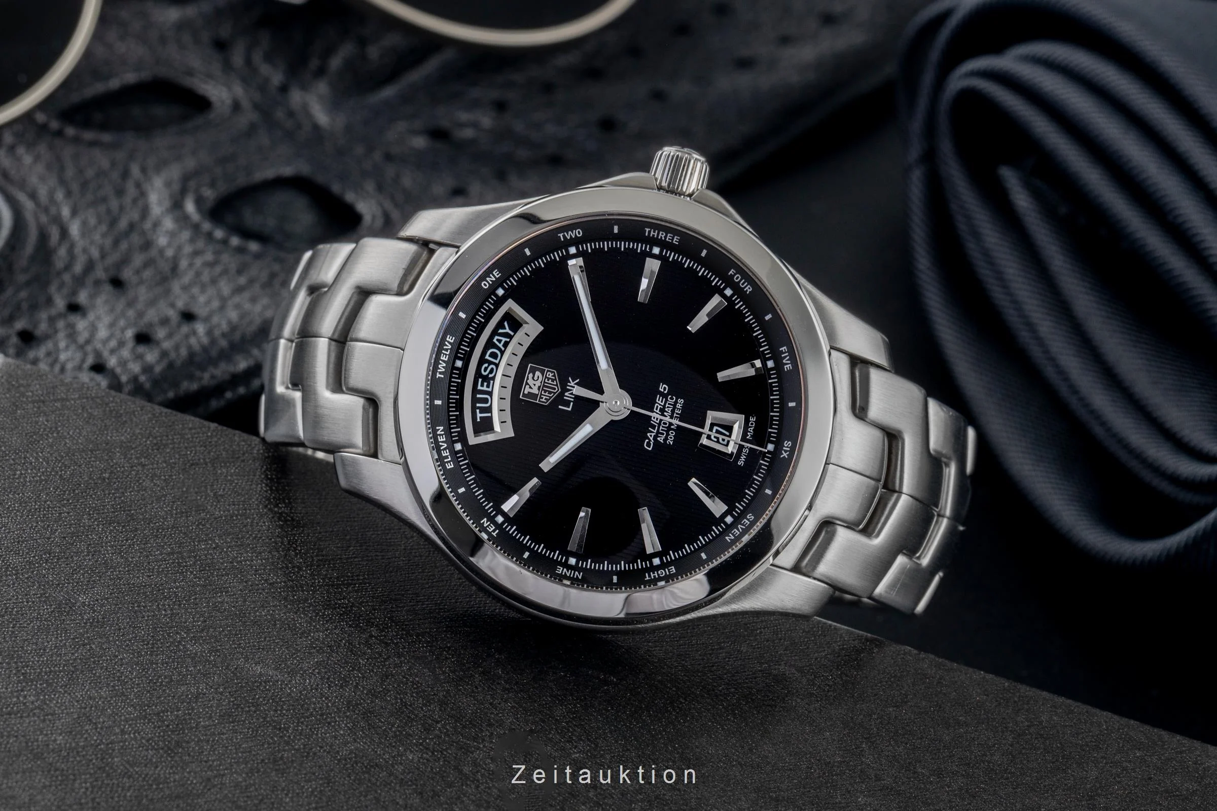 Tag Heuer Link steel automatic men's watch WJF2010  [2502480] - Image 3